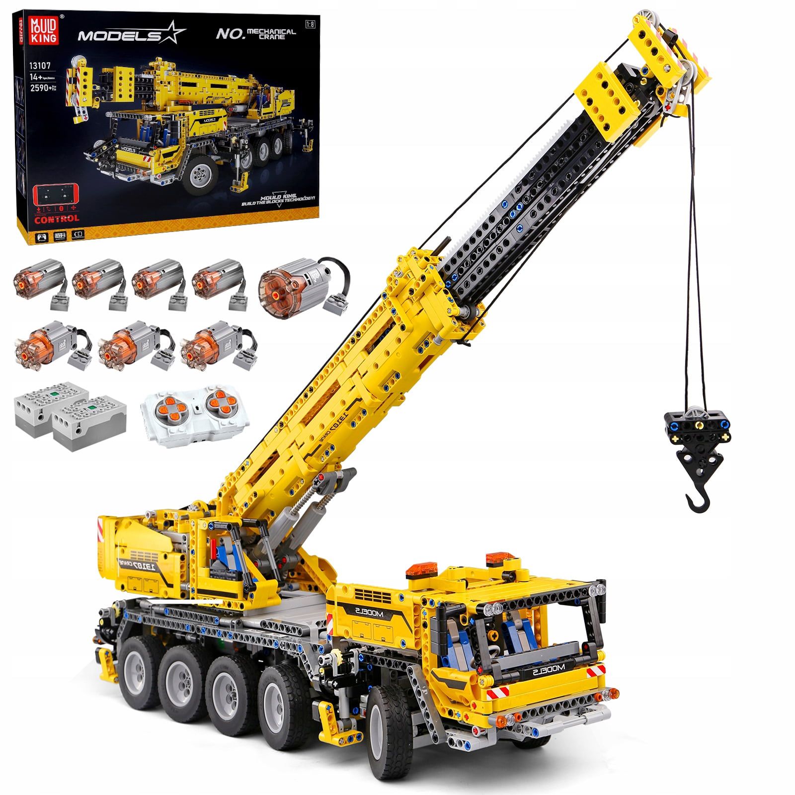 LEGO Type Mobile Crane with 2500+ pcs - Image 1