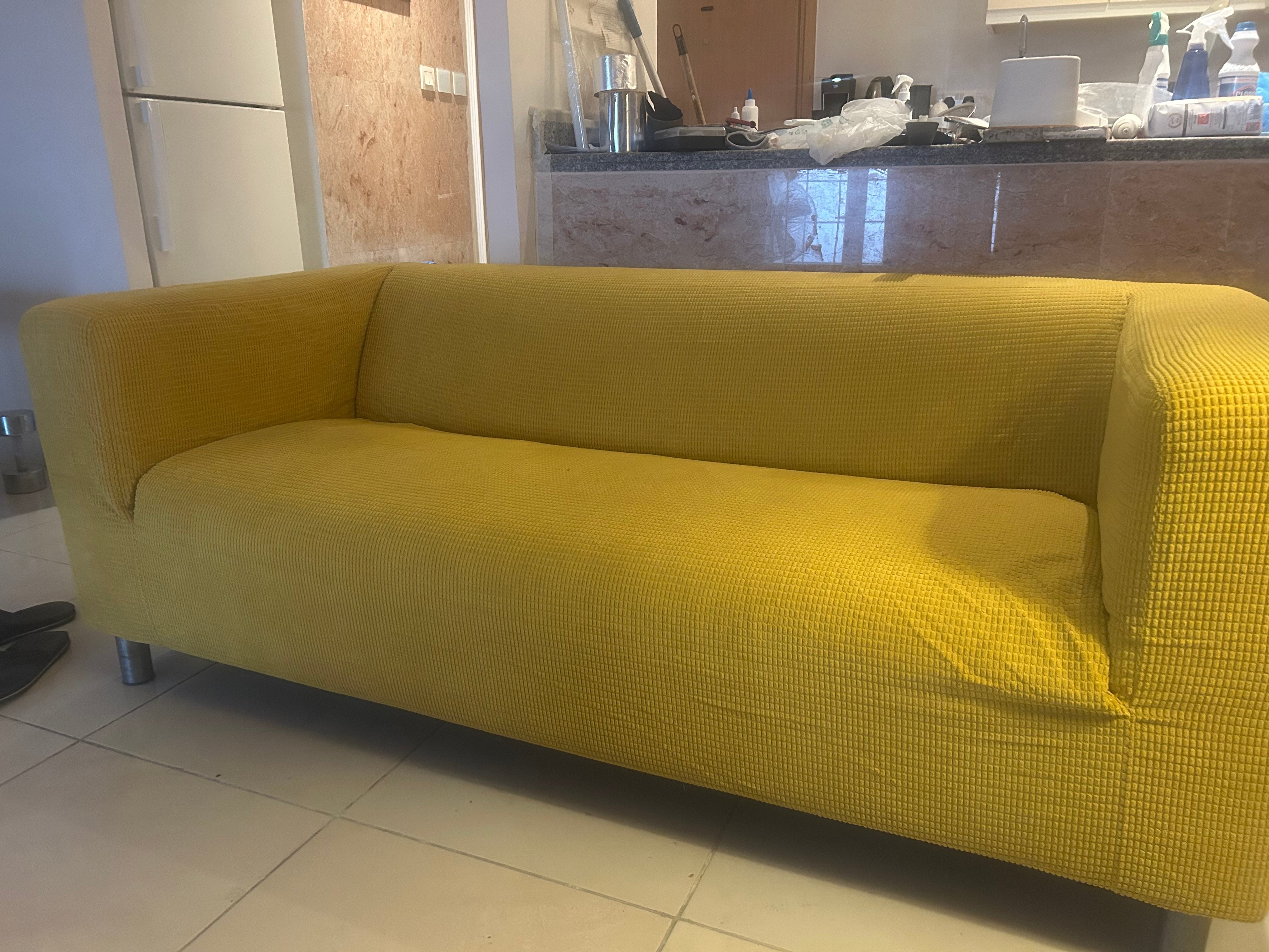 New Ikea Sofa , Side Table & Upvc Partition - Image 1