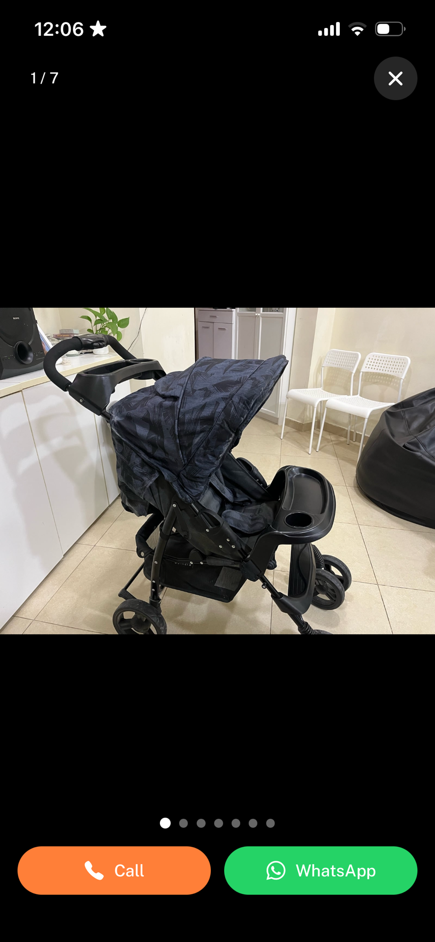 Stroller and baby seat  - Image 6