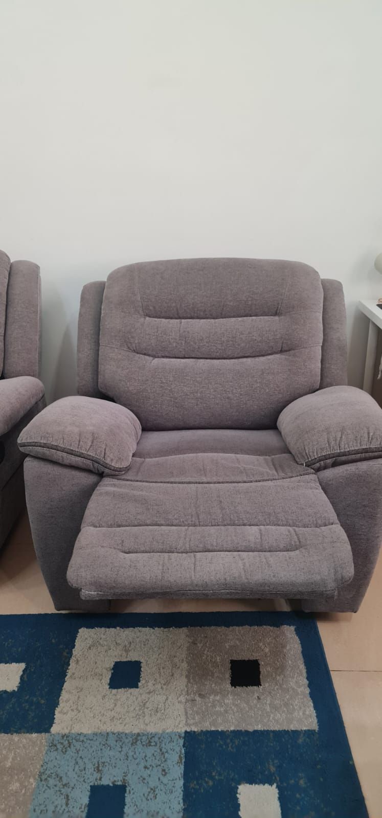 Single + double seater recliner sofas  - Image 4