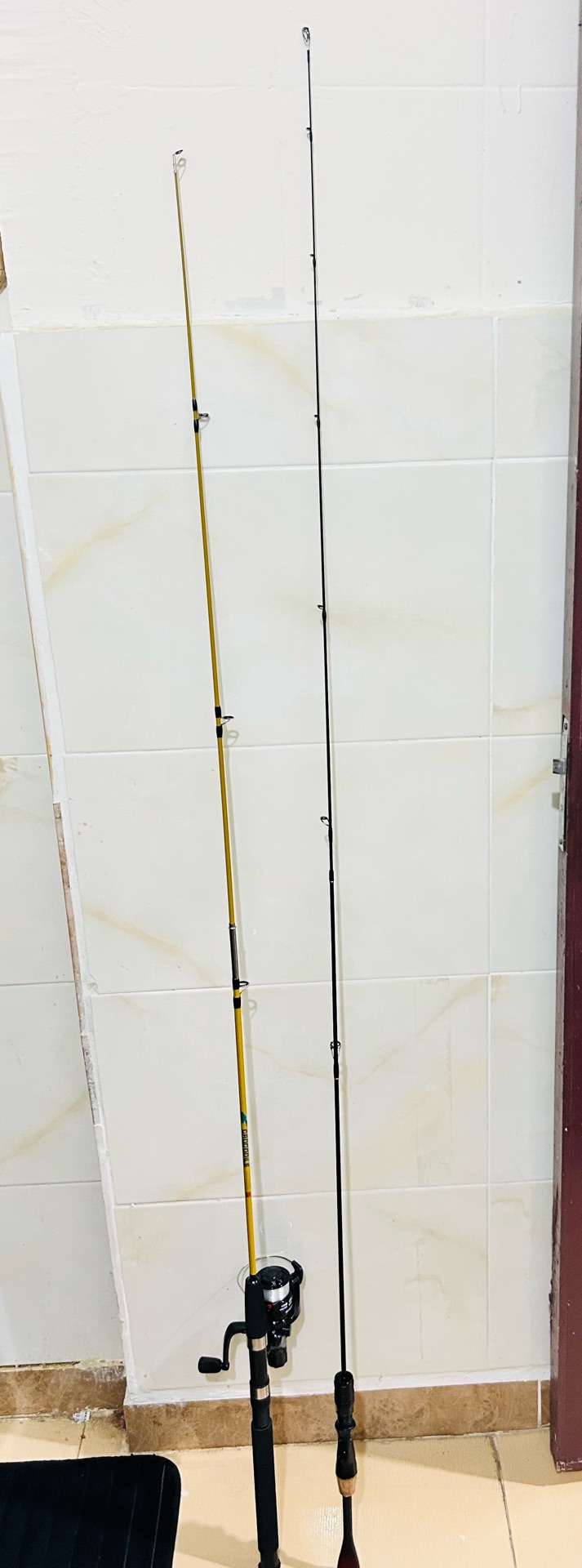 Fishing ultralight 2 rod one reel wth line, negotiable - Image 1