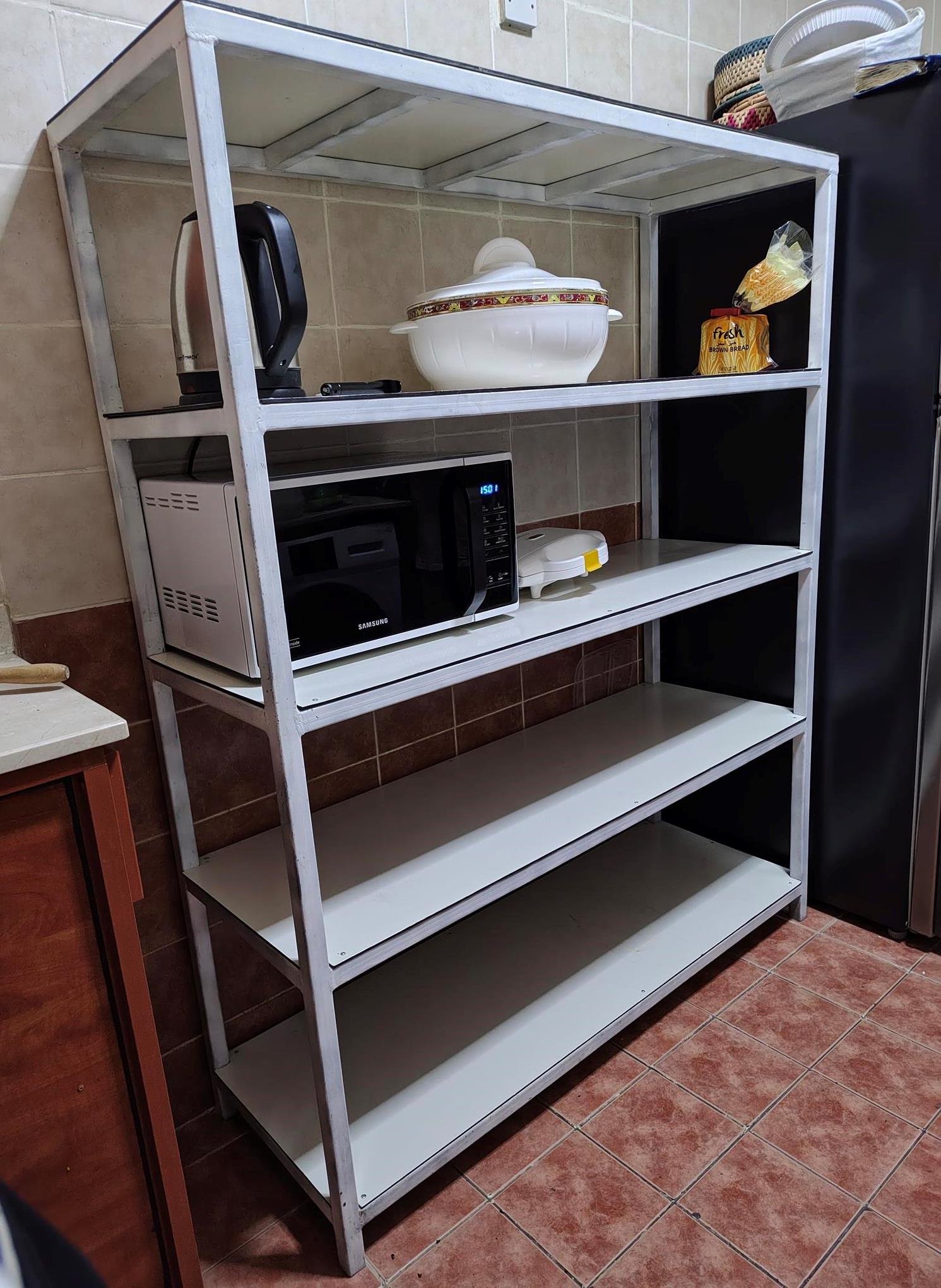 Multi-purpose 5-tier Kitchen and Storage Organiser Rack Shelf - Image 2