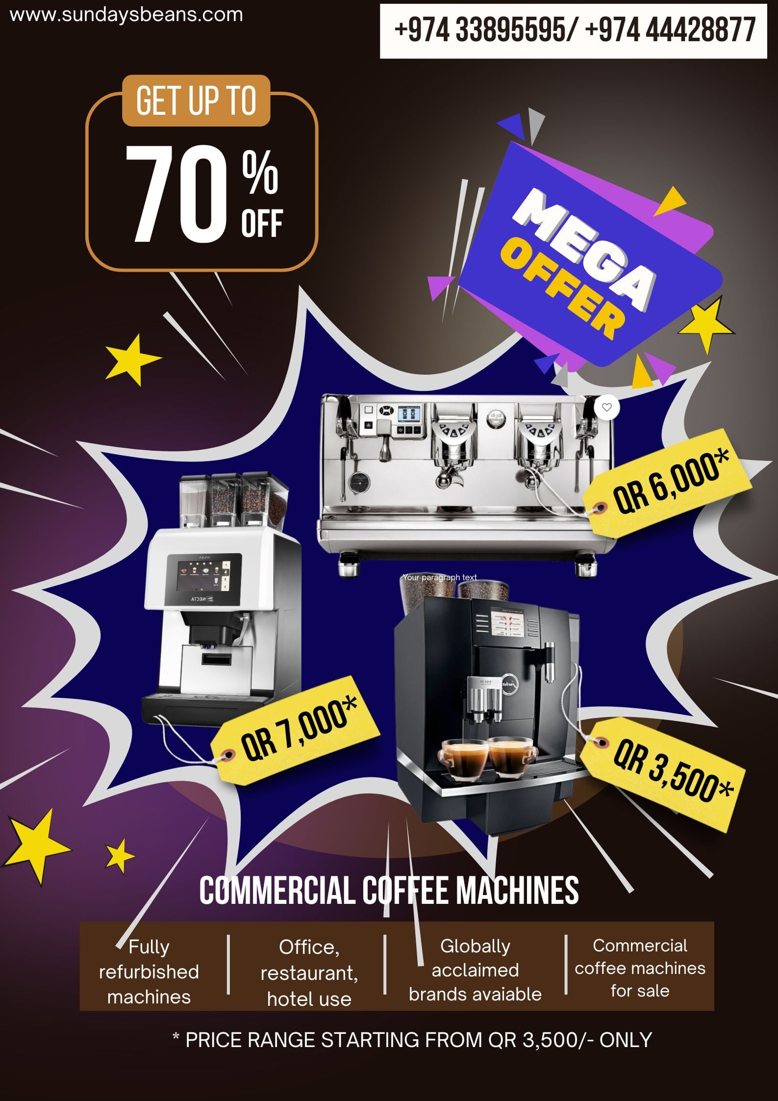 Refurbished  Commercial coffee machines - Image 2