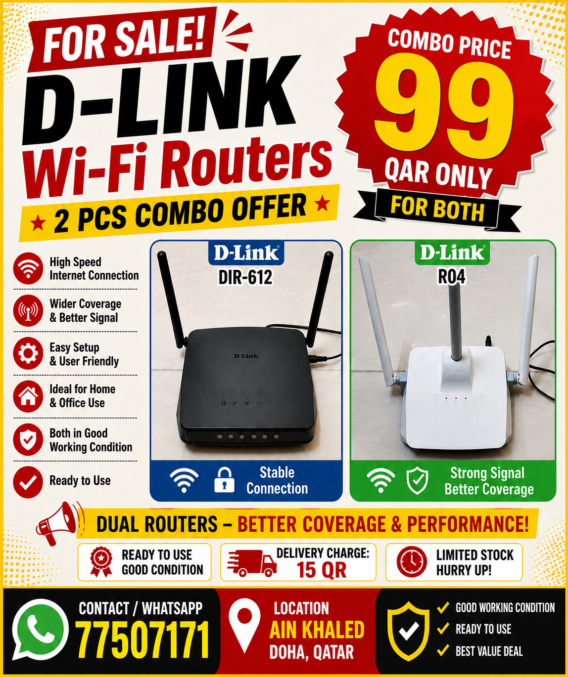 🔥 D-LINK Wi-Fi Routers Combo Offer in Doha! 🔥 - Image 3