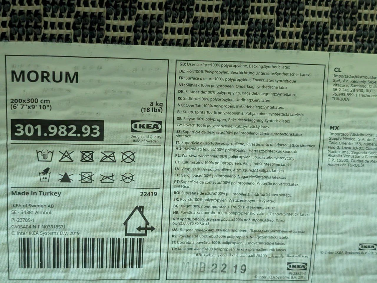 2 rugs IKEA MORUM 200x300cm - Image 5