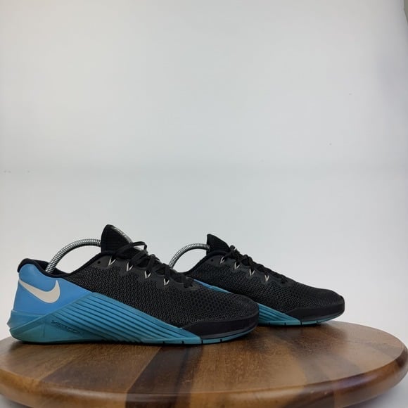 Nike Metcon 5 Black Current Blue - Image 3