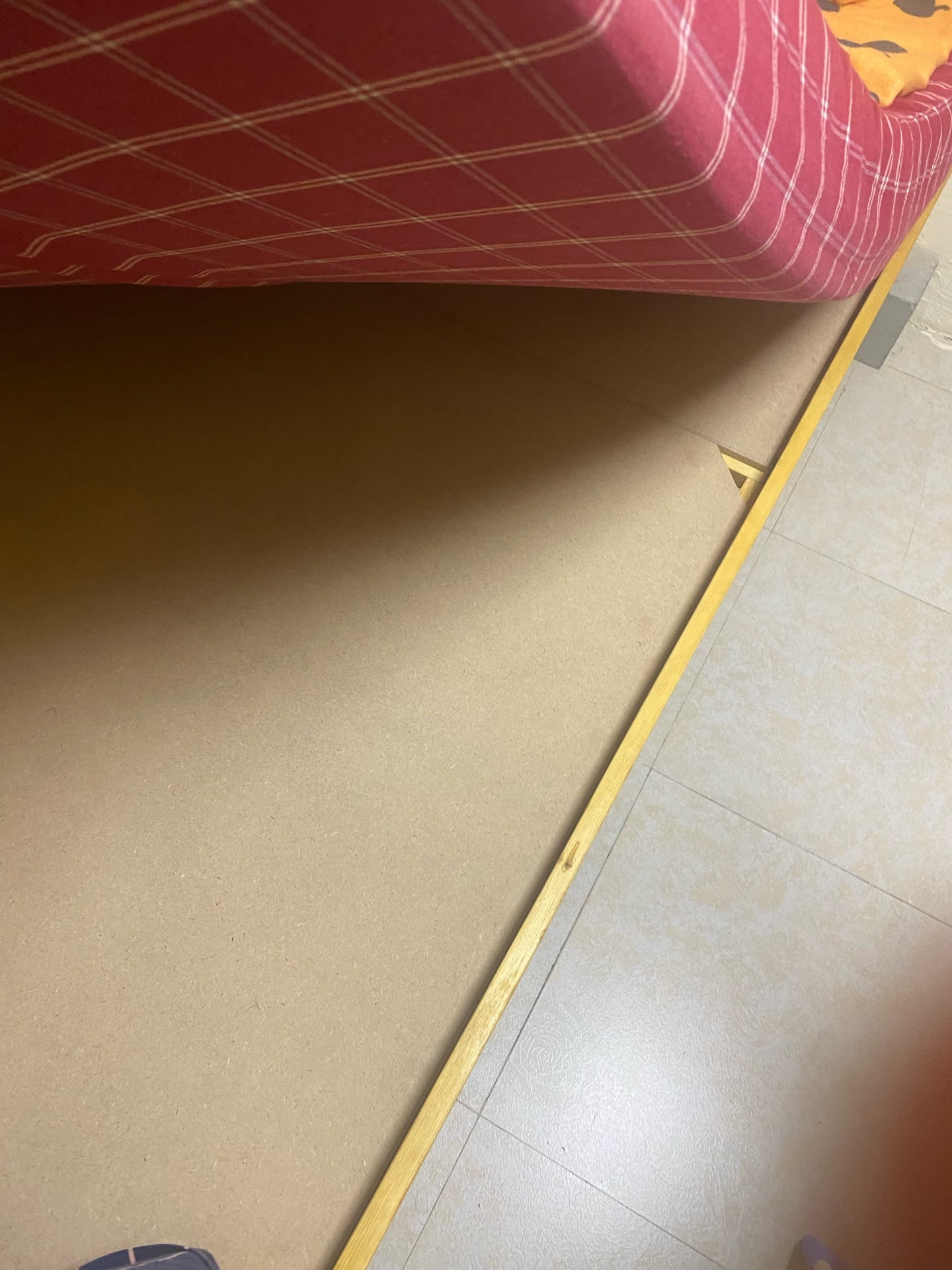 Wooden Single cot and mattress  - Image 3