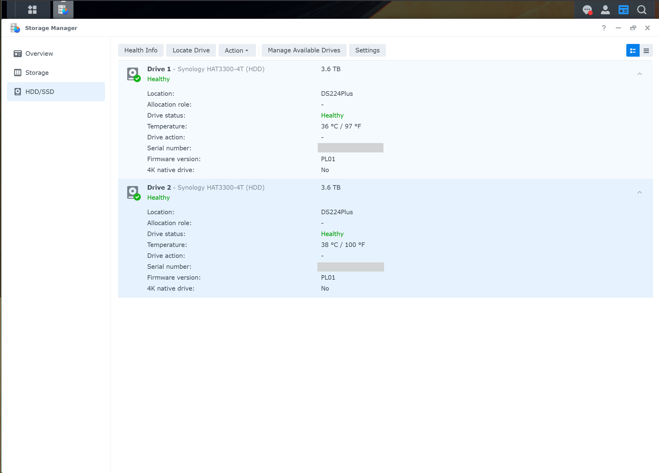 Synology DiskStation DS224+ NAS With 8TB Synology SATA HDD - Image 7