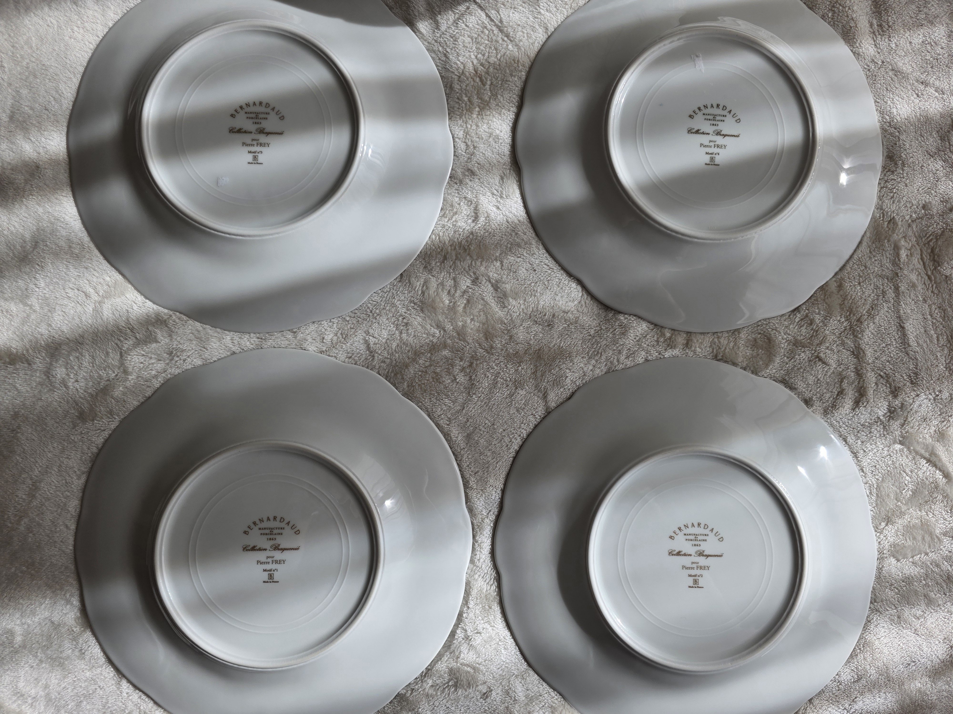Bernardaud Salad Bowl and Plates - Image 4
