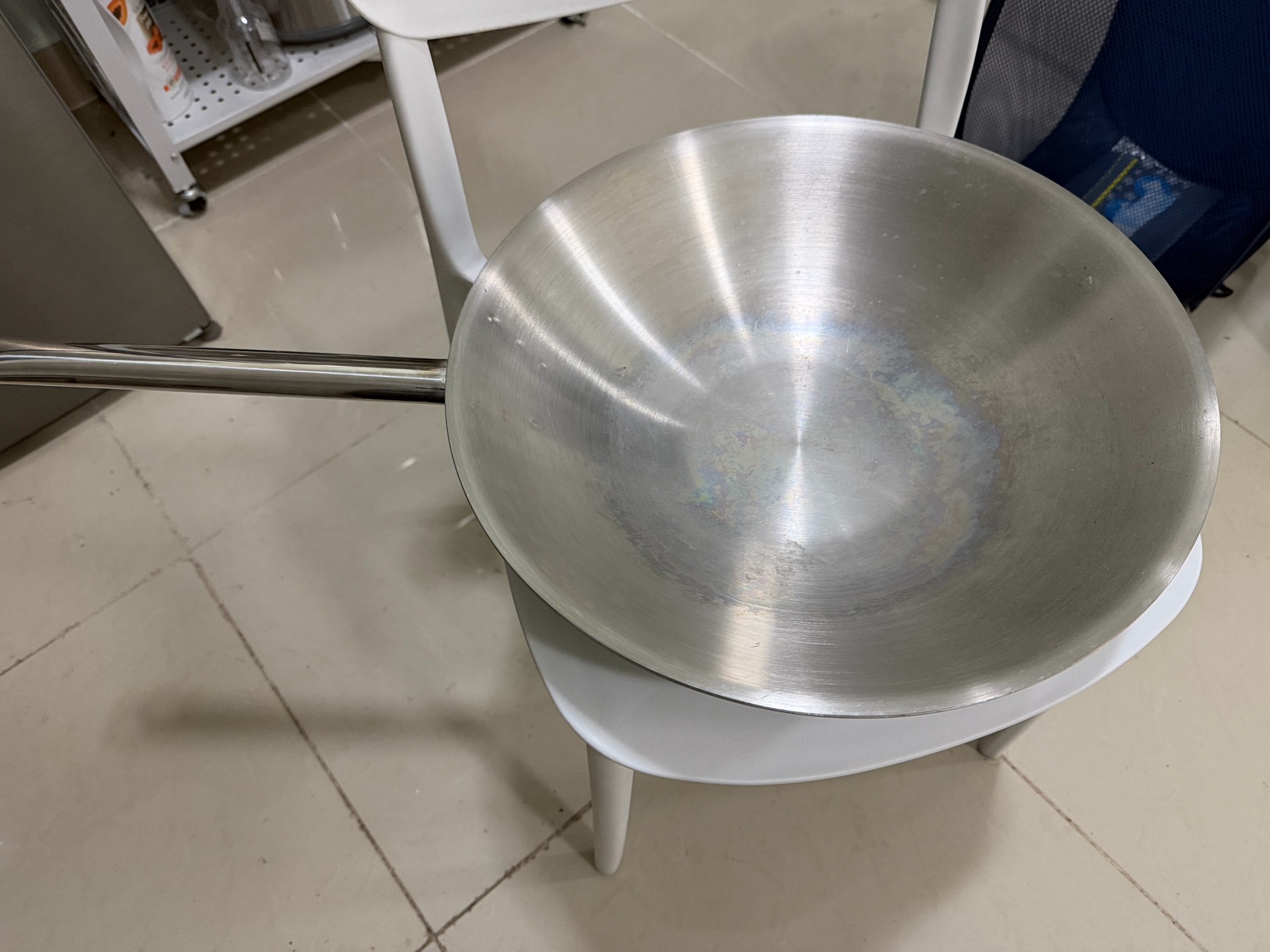 Ozti Professional wok 38 inch stainless - Image 2