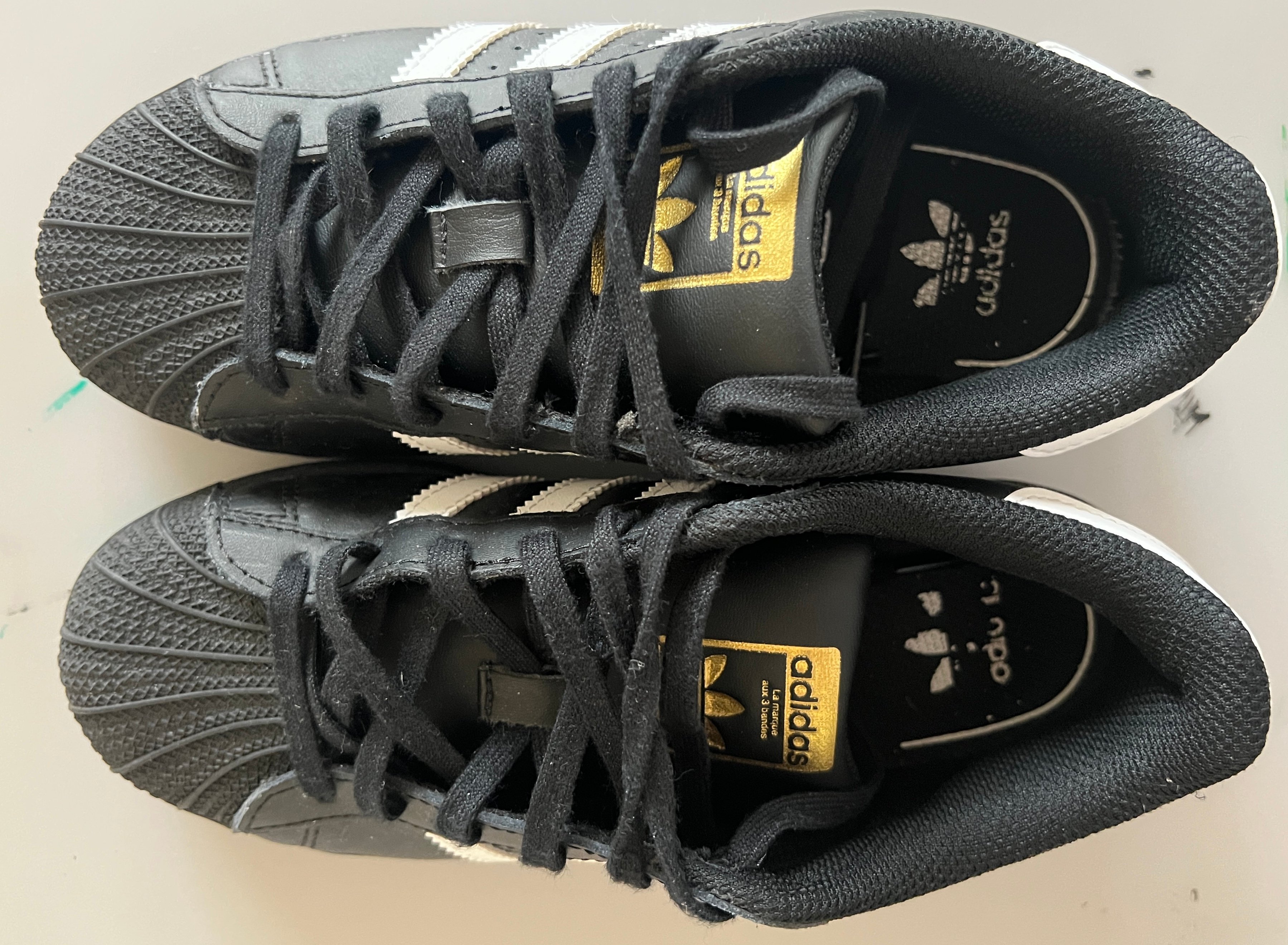 Adidas Superstar Shoes Kids', Black, - Image 4