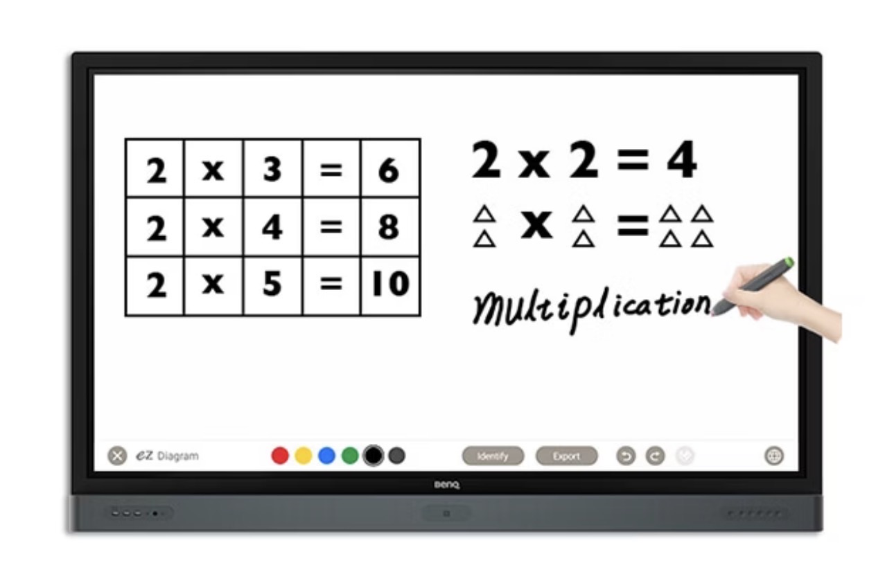 BenQ 65” 4K Interactive Flat Panel Multi Touch Display - Image 5