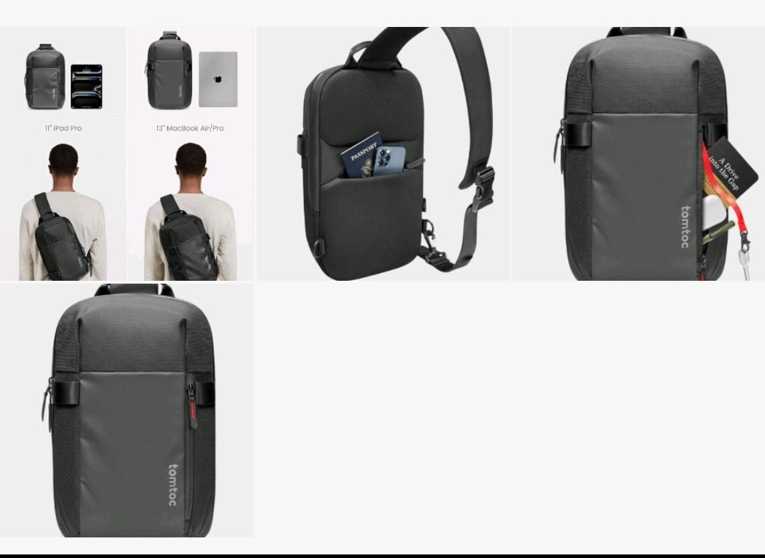 tomtoc Navigator-T24 Sling Bag - Image 4