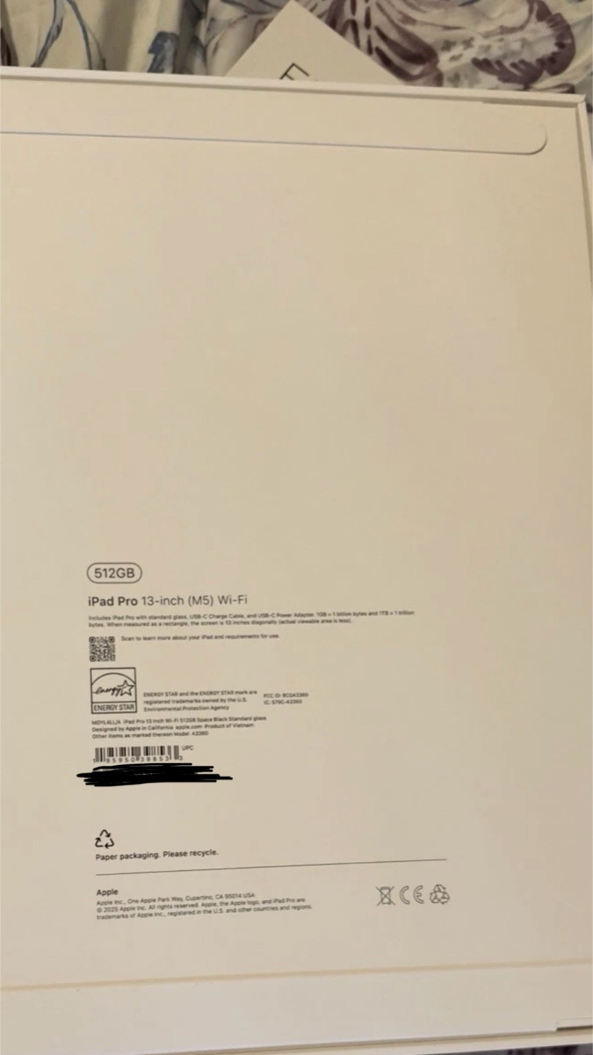 iPad Pro 13 inch M5 Wi-Fi 512GB [BRAND NEW UNOPENED] - Image 2