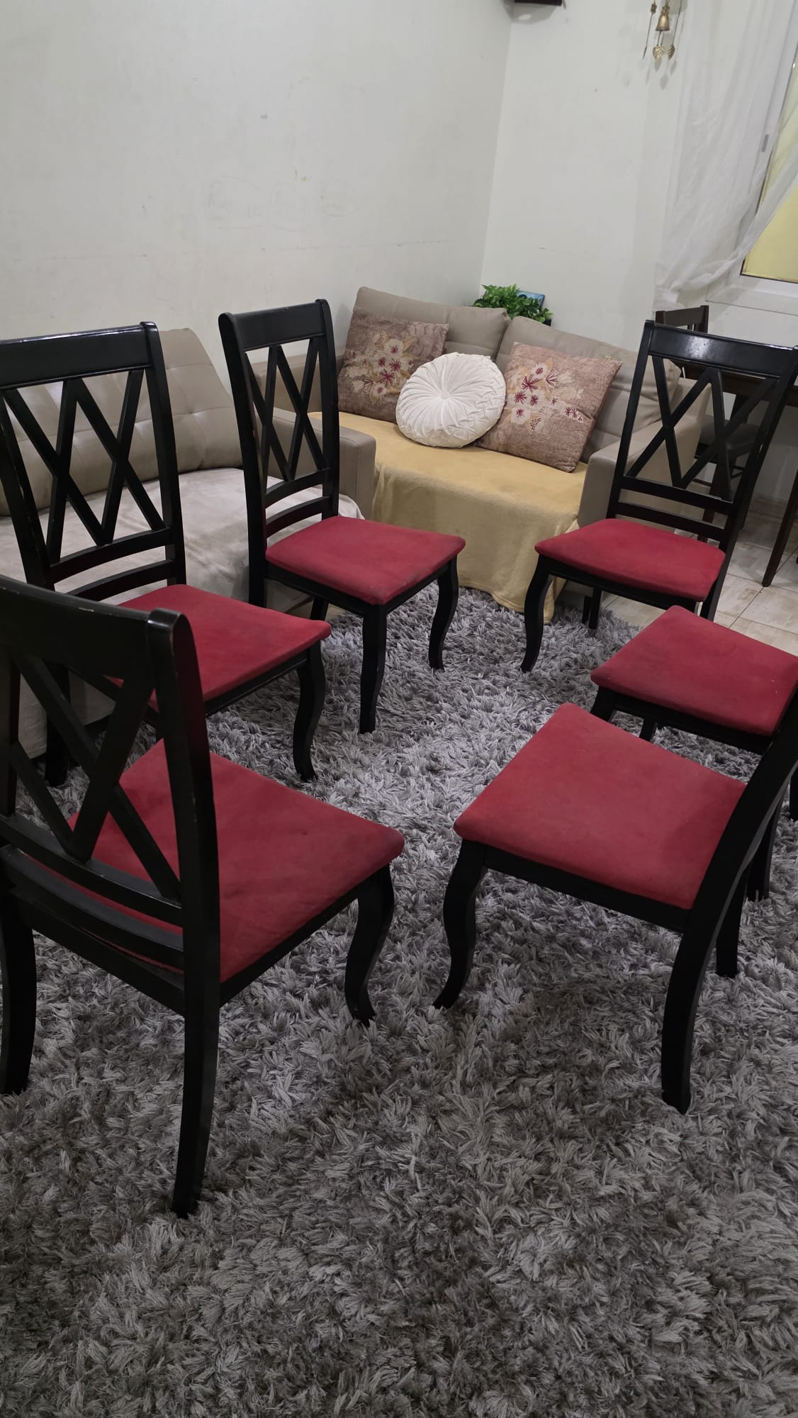used table, chairs and computer desk - Image 2