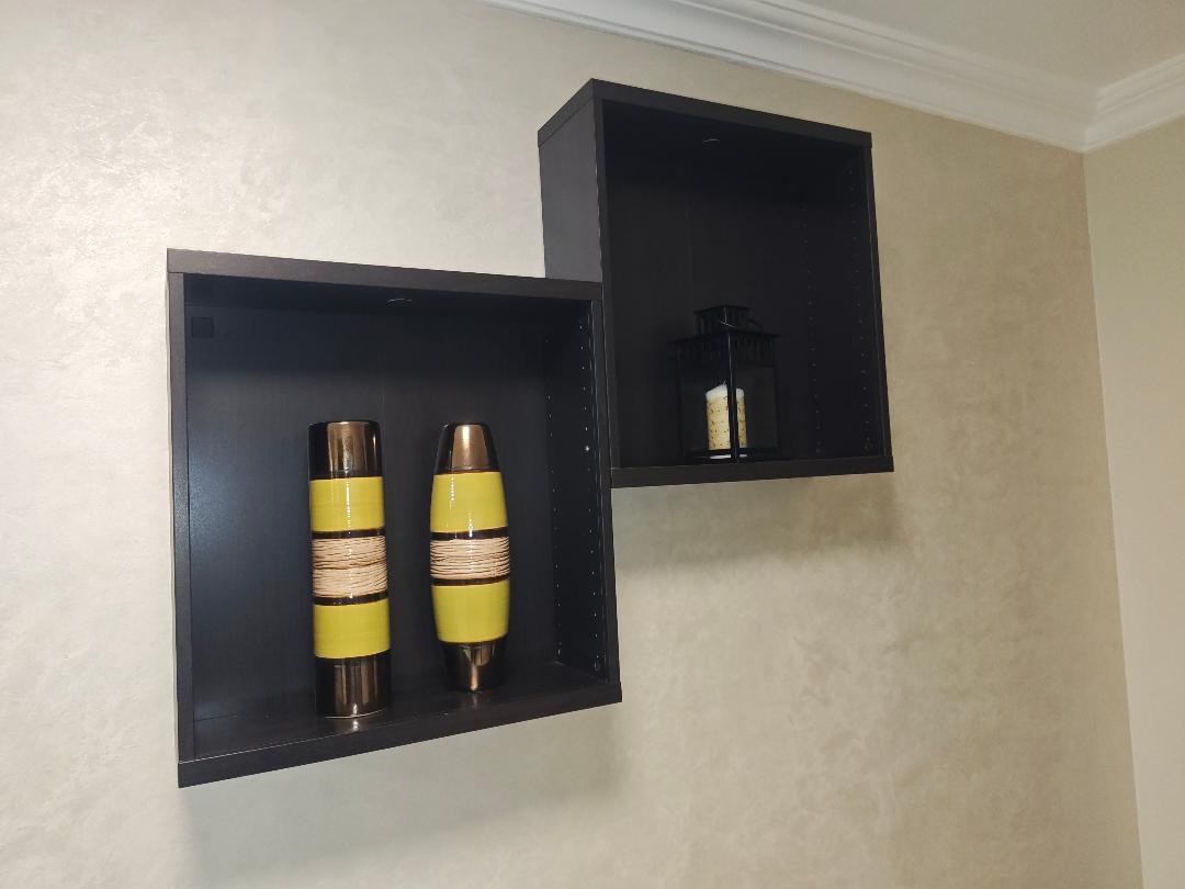 IKEA Wall-Mounted Box Shelves (Set of 2) - Image 3
