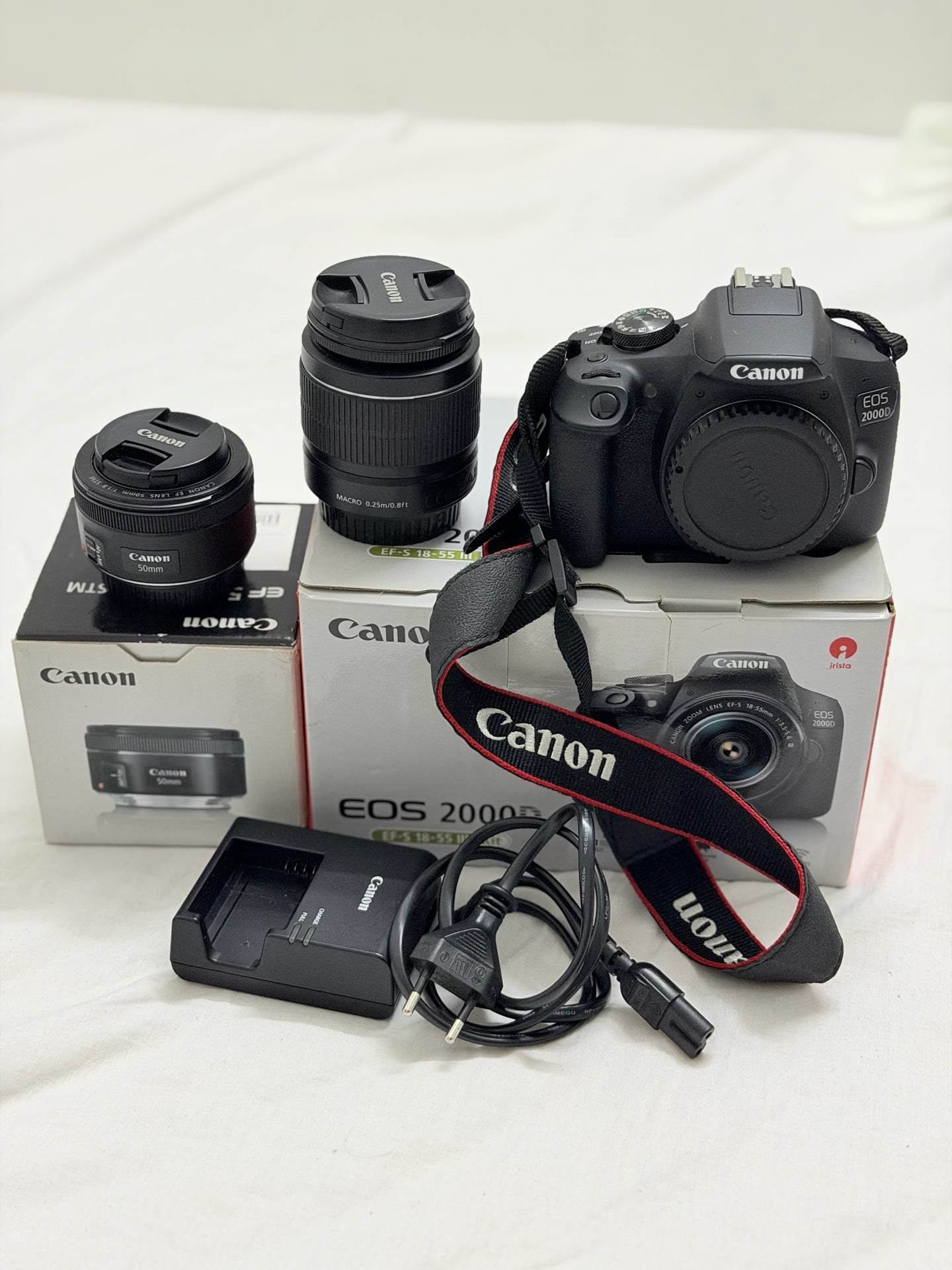 Canon 2000D with 2 lenses - Image 3