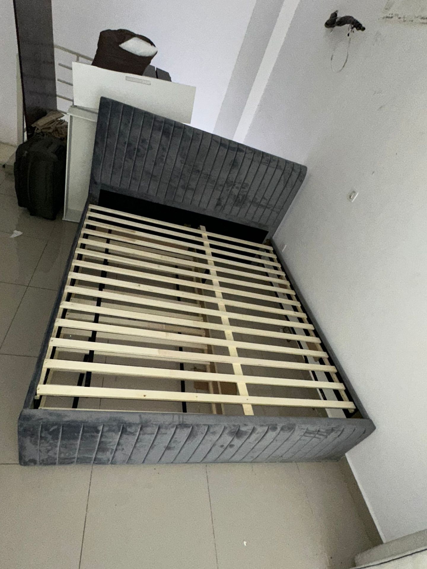 King size bed with mattress  - Image 8