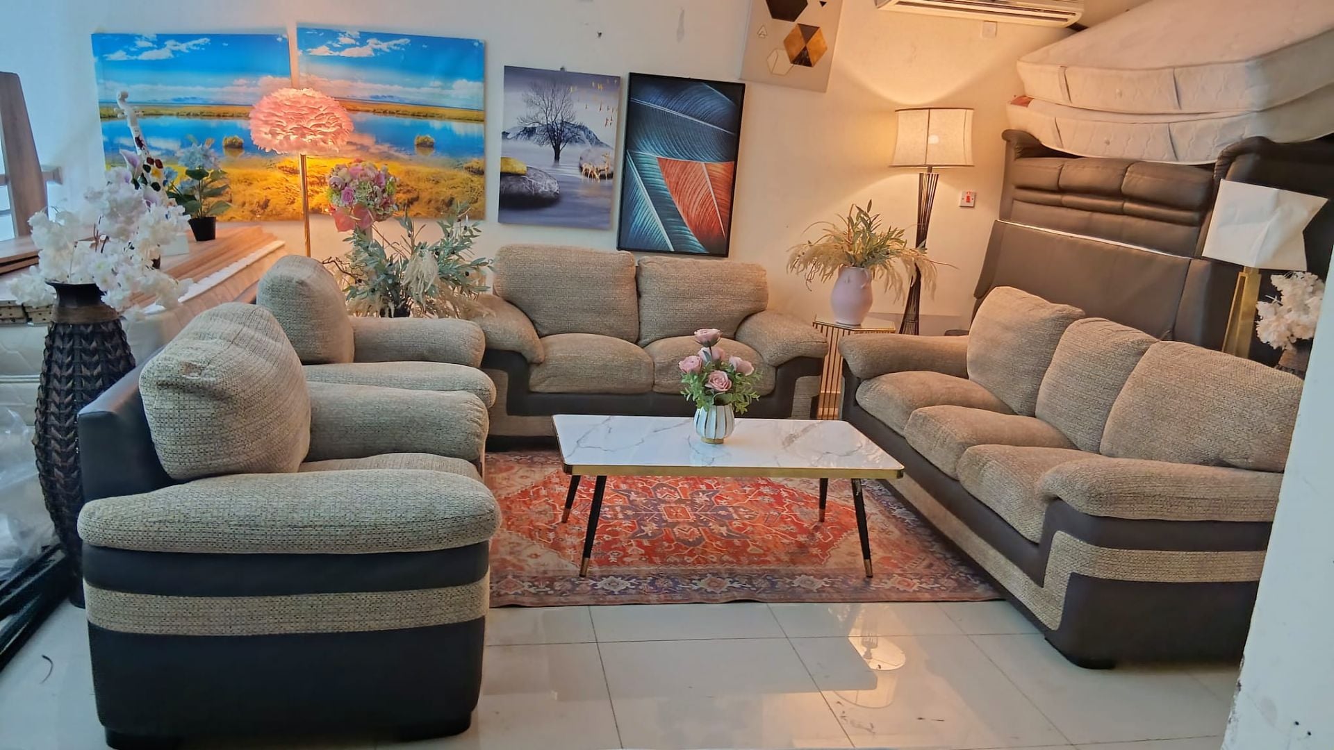 Home centre sofa set - Image 1