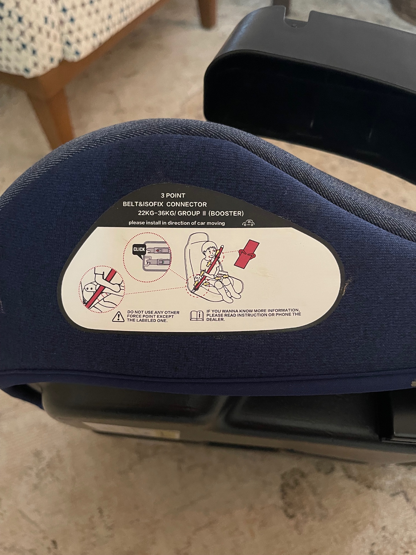 Car seat booster - Image 2