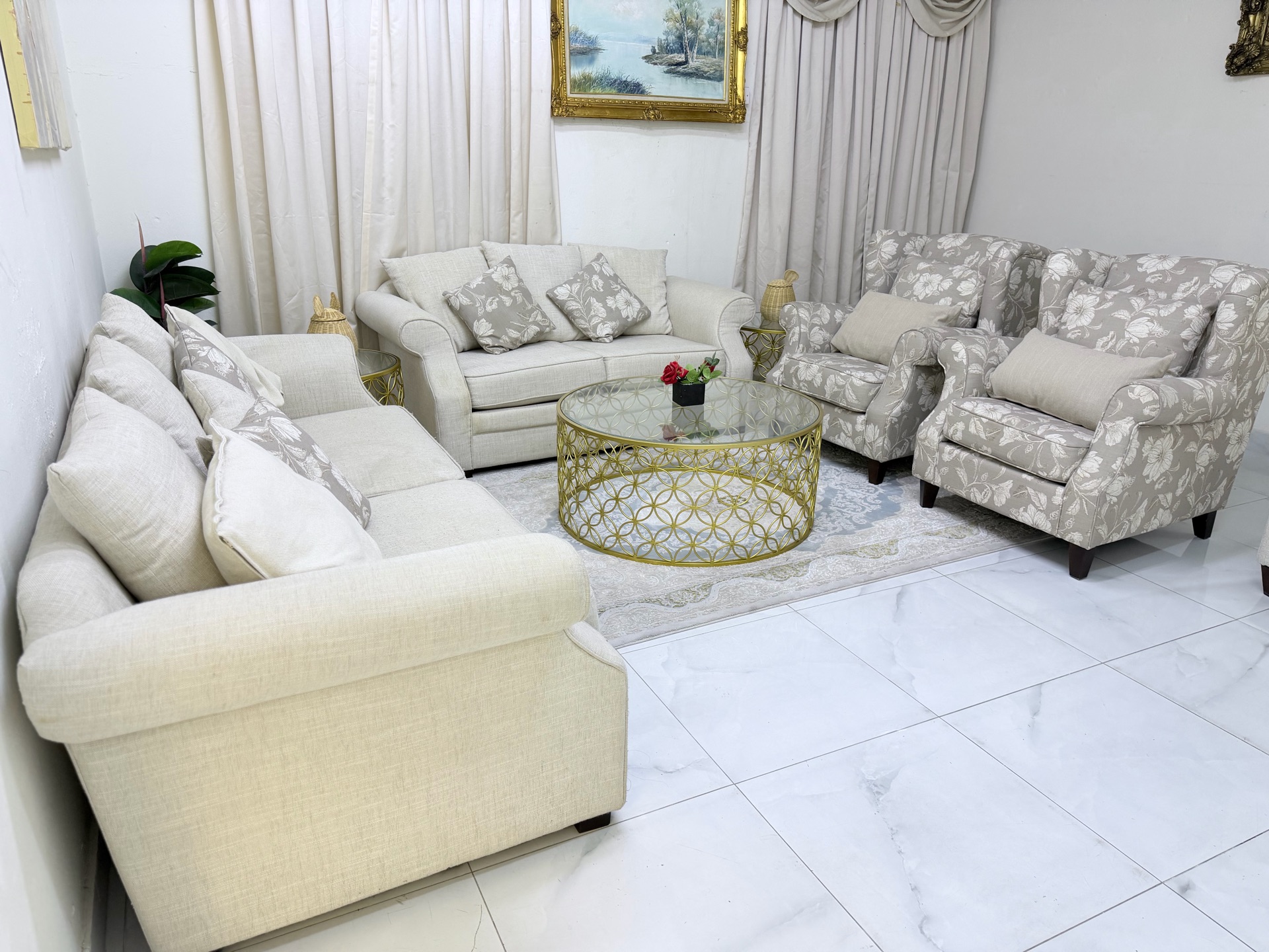 Sofs set for sale brand home centre  - Image 9
