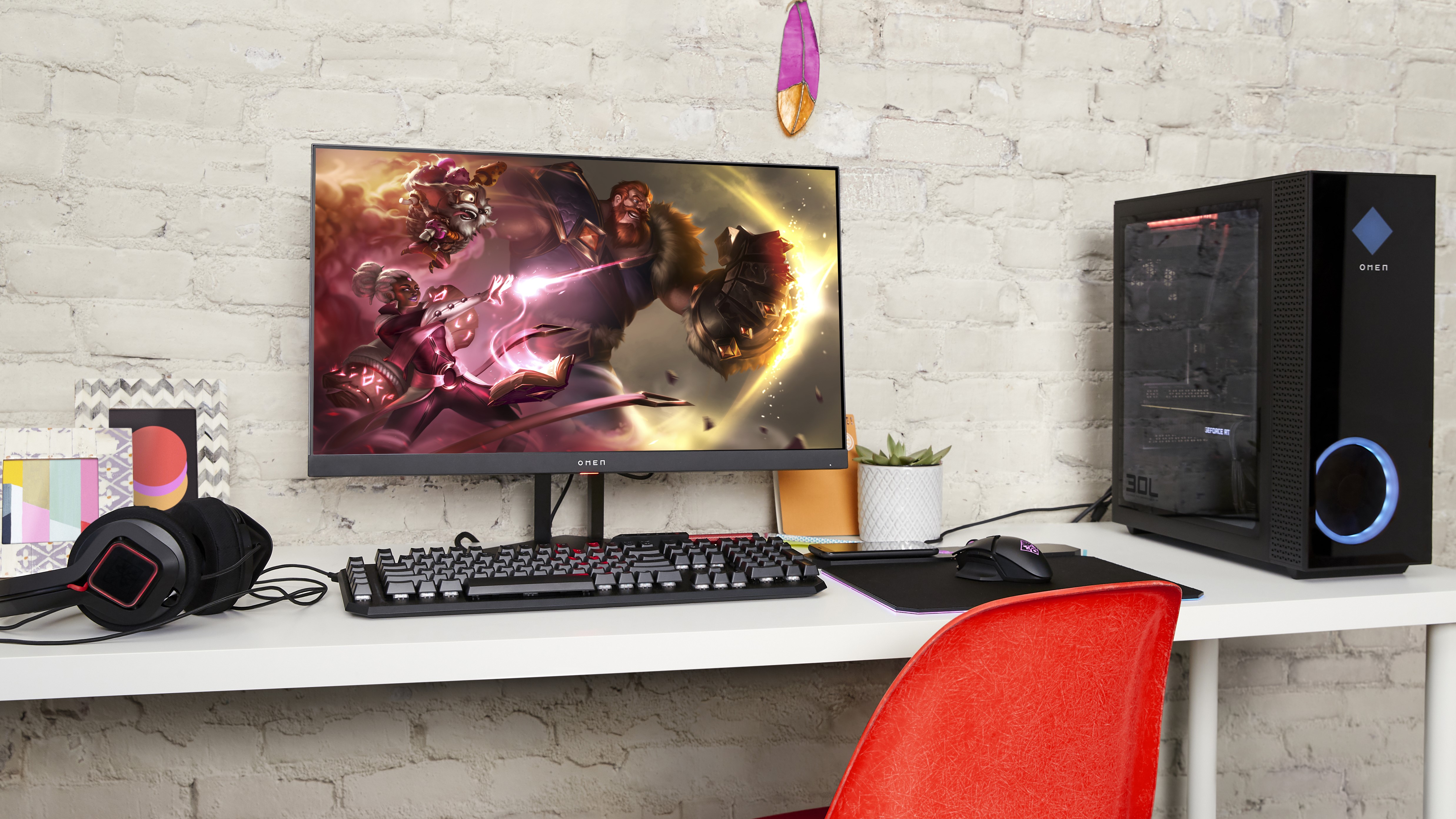 HP Omen 27i Gaming Monitor 165Hz 2K IPS - Image 2