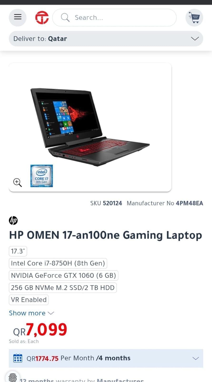 For sale 1 newLaptop Gaming - Image 6