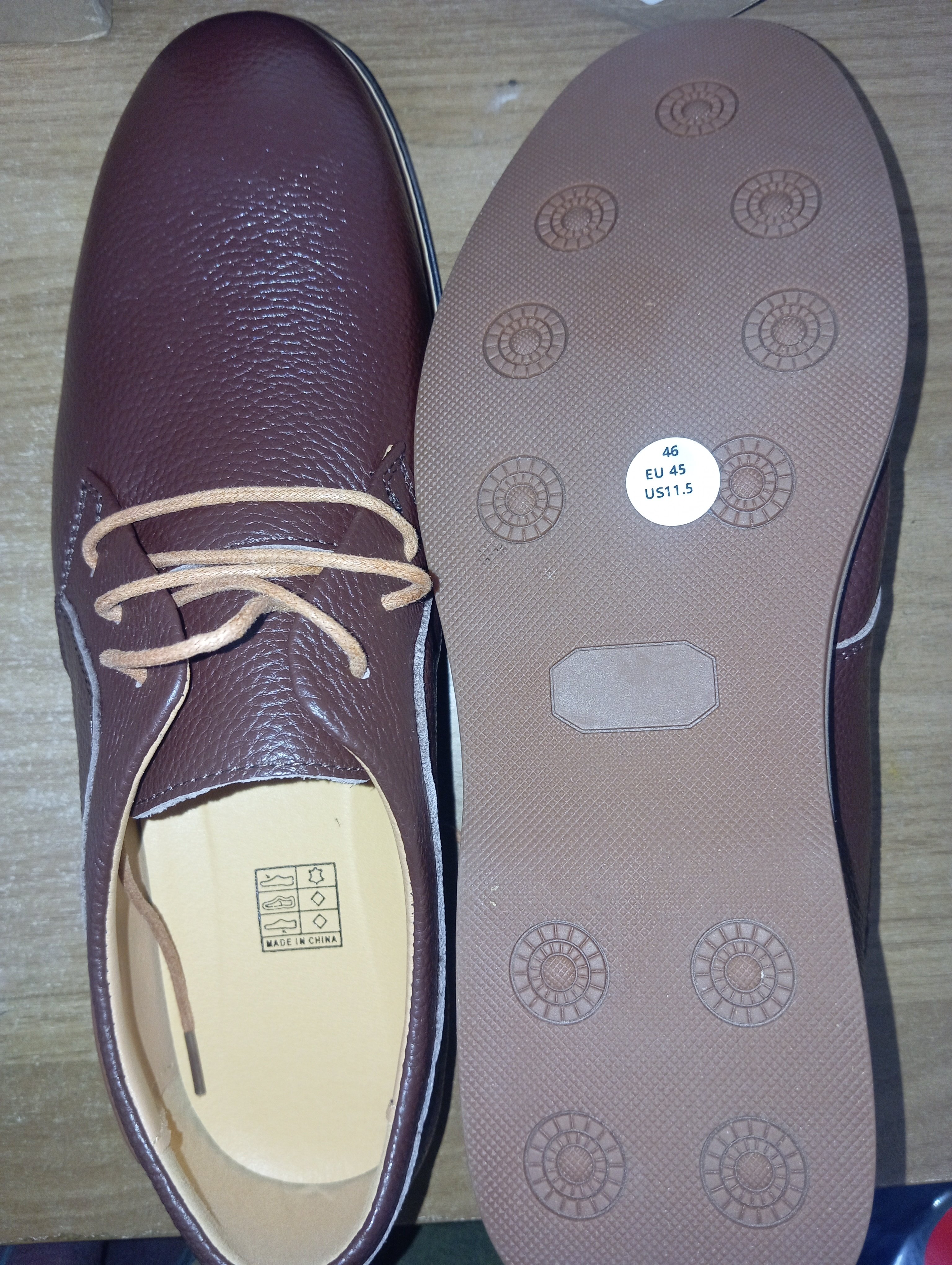 Cow leather Mens shoes - Image 3