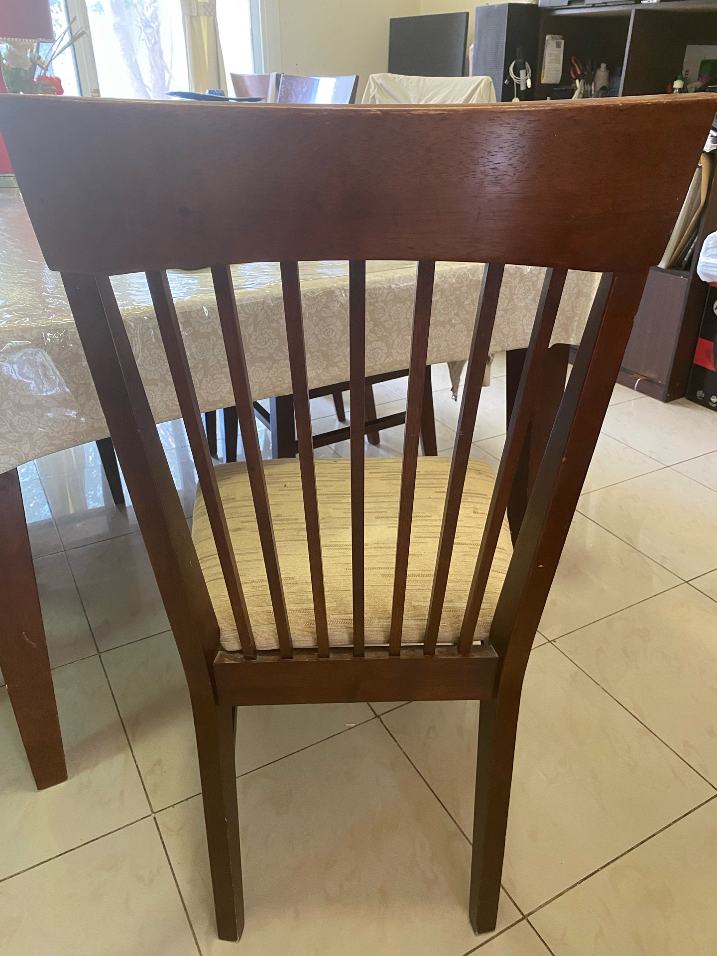 Dining Table with Chairs 6 Seaters - Image 4
