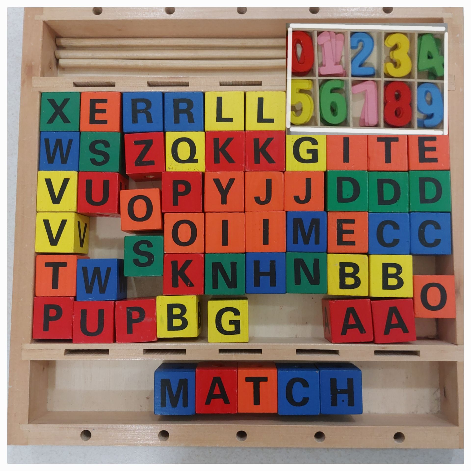 Wooden Block Alphabets - Image 1