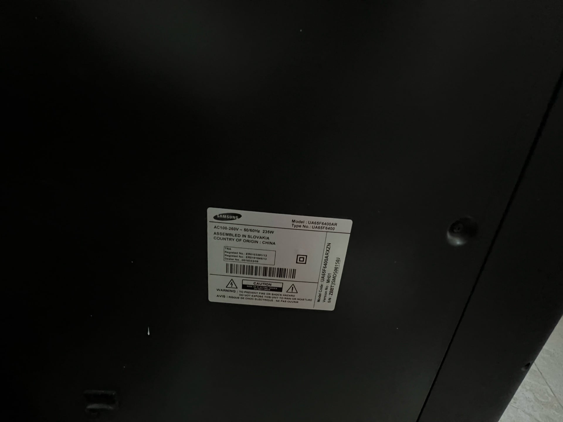 Samsung 65"inch led tv - Image 2