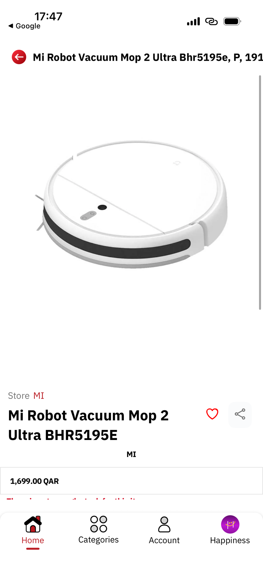 MI ROBOT vacuum Mop 2  - Image 3