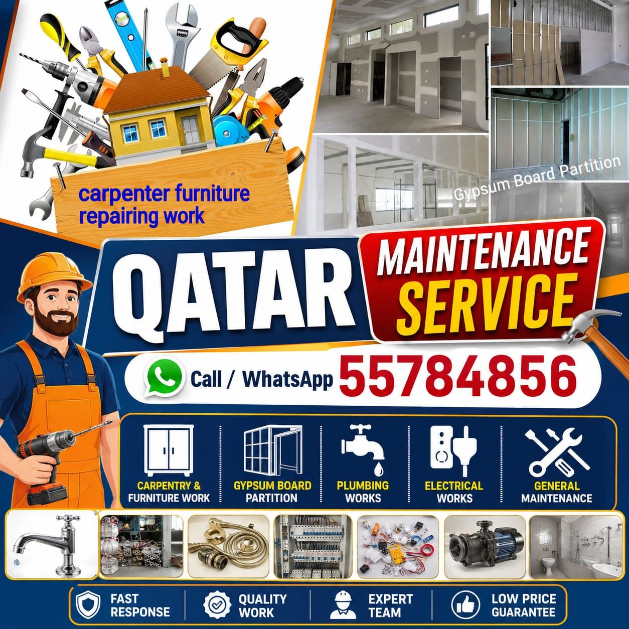 Expert Carpenter All Maintenance in Doha - Image 2