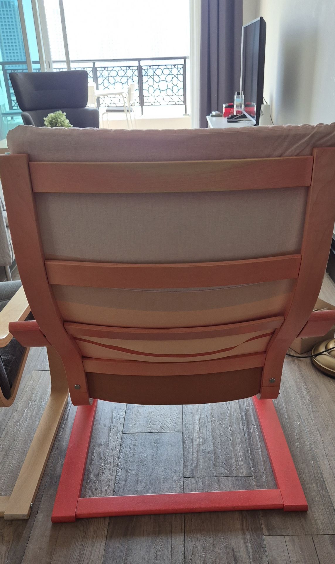 IKEA POANG ARMCHAIR 2 PEICE - Image 4