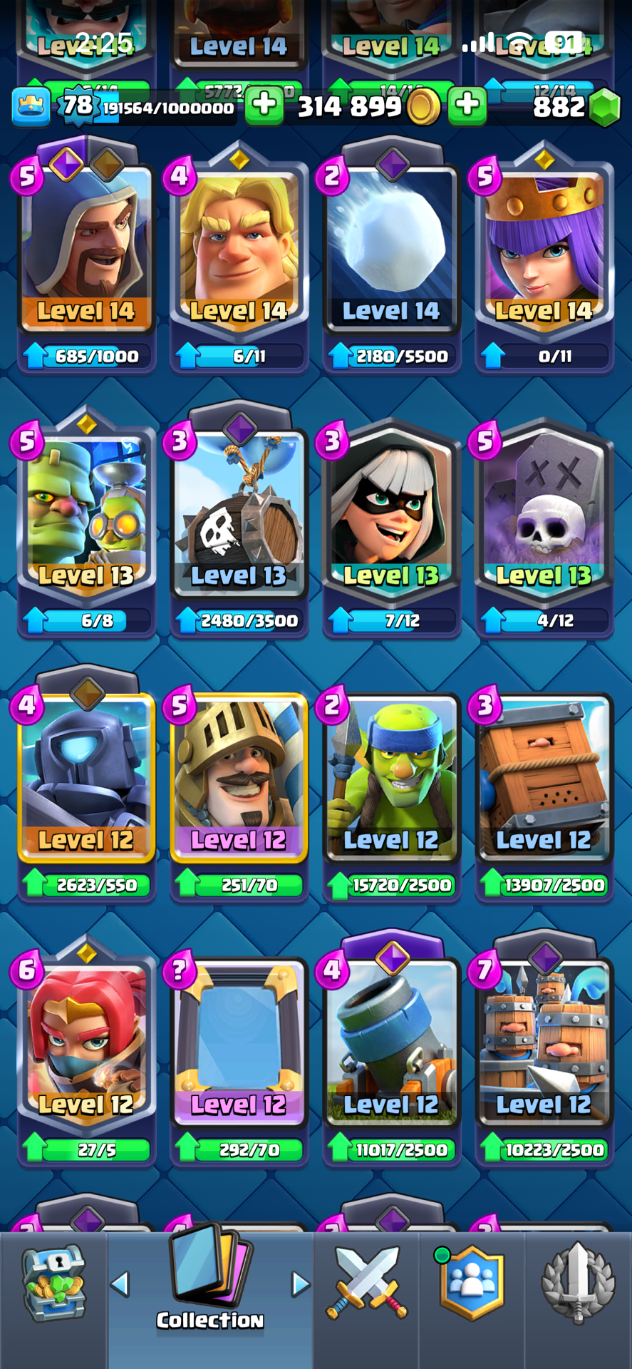 Level 78 Clash Royale - Max KT 16 - Global Rank #6923 - Image 8