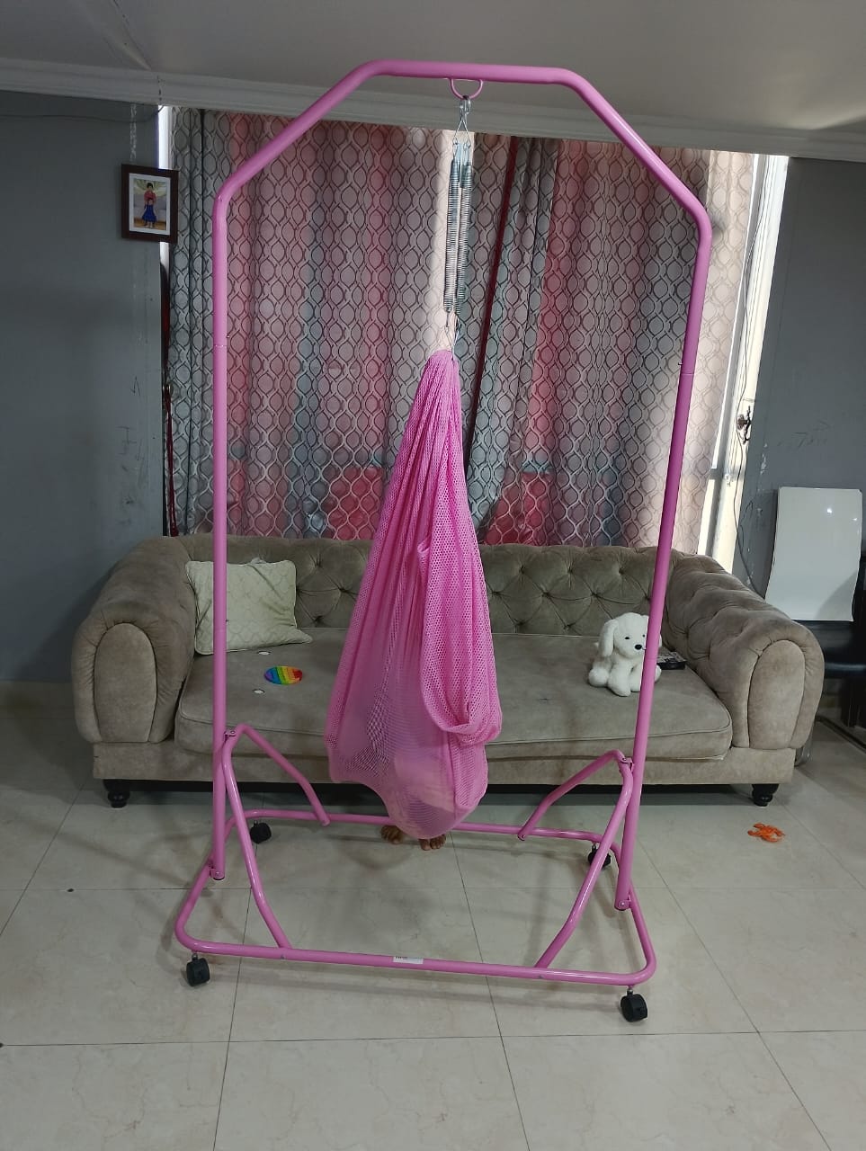 Baby Cradle and Stand - Image 1