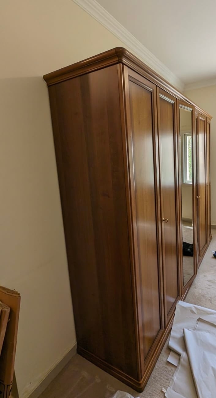 Wardrobe (Light Brown) (PACKED & DISASSEMBLED) - Image 3