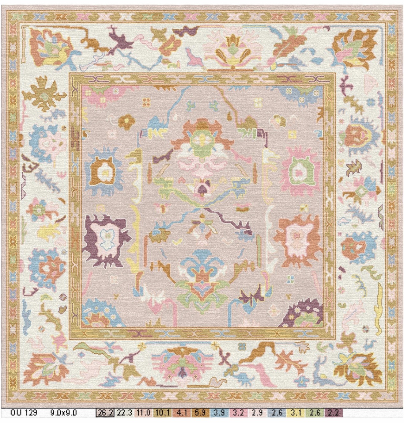 Gorgeous Oushak Rugs  - Image 4
