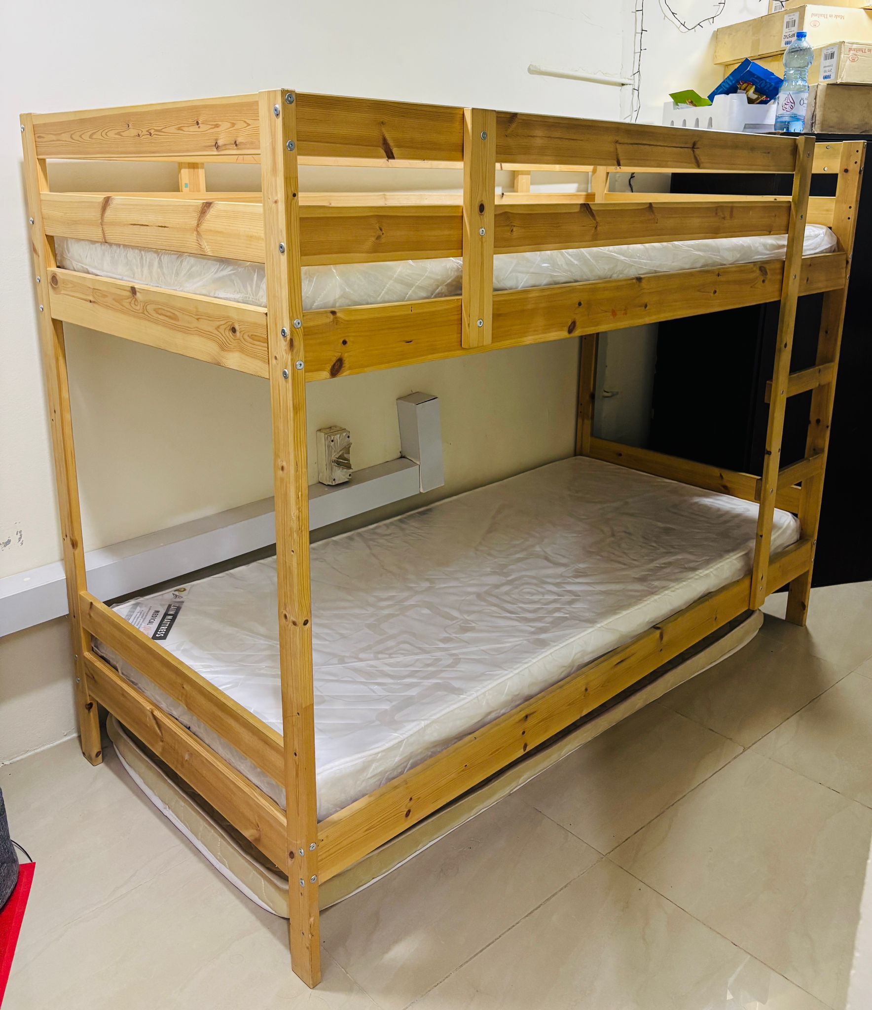 IKEA Bunk Bed & 2 Mattress - Image 1