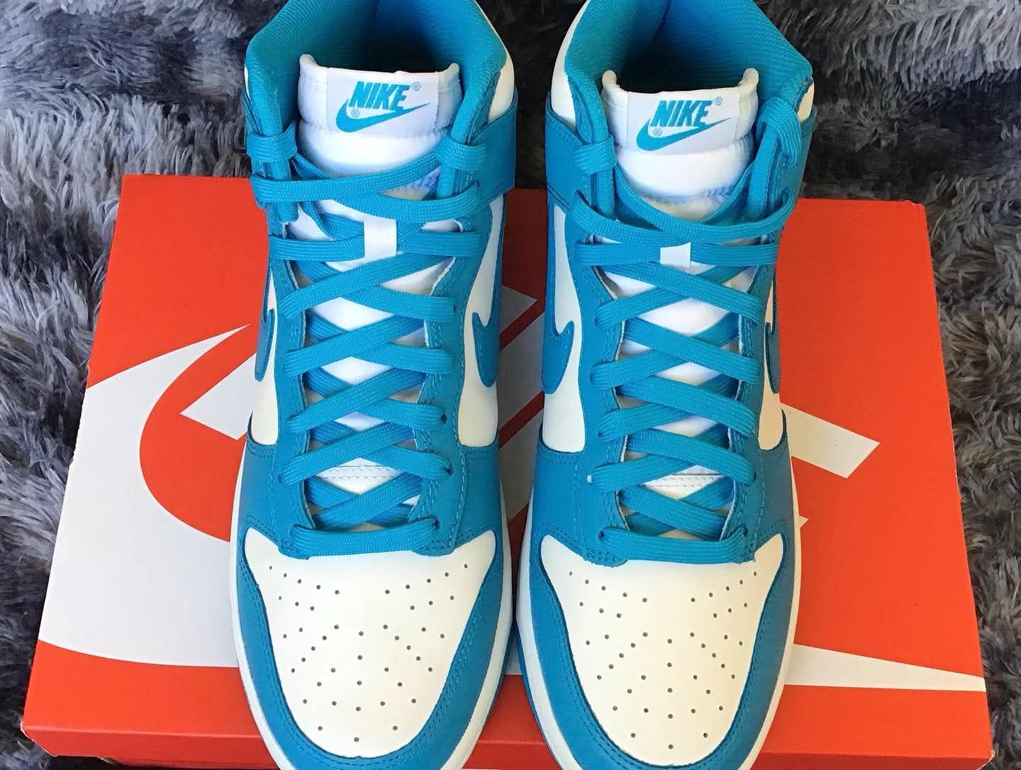 Nike Dunk Retro high lazer blue UNC - Image 6