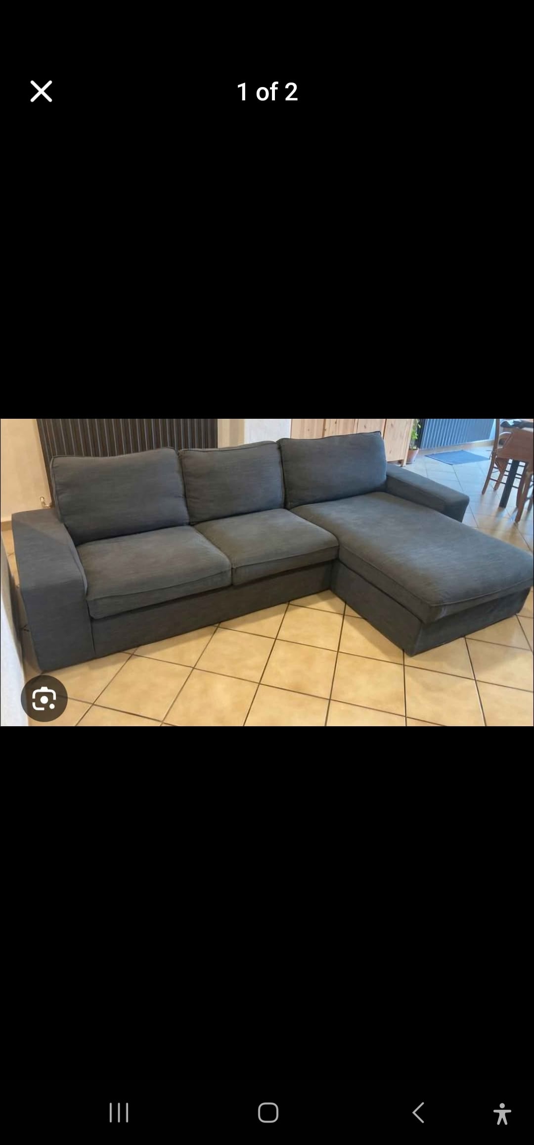 Ikea L kivik 4 couch 4 seater - Image 4