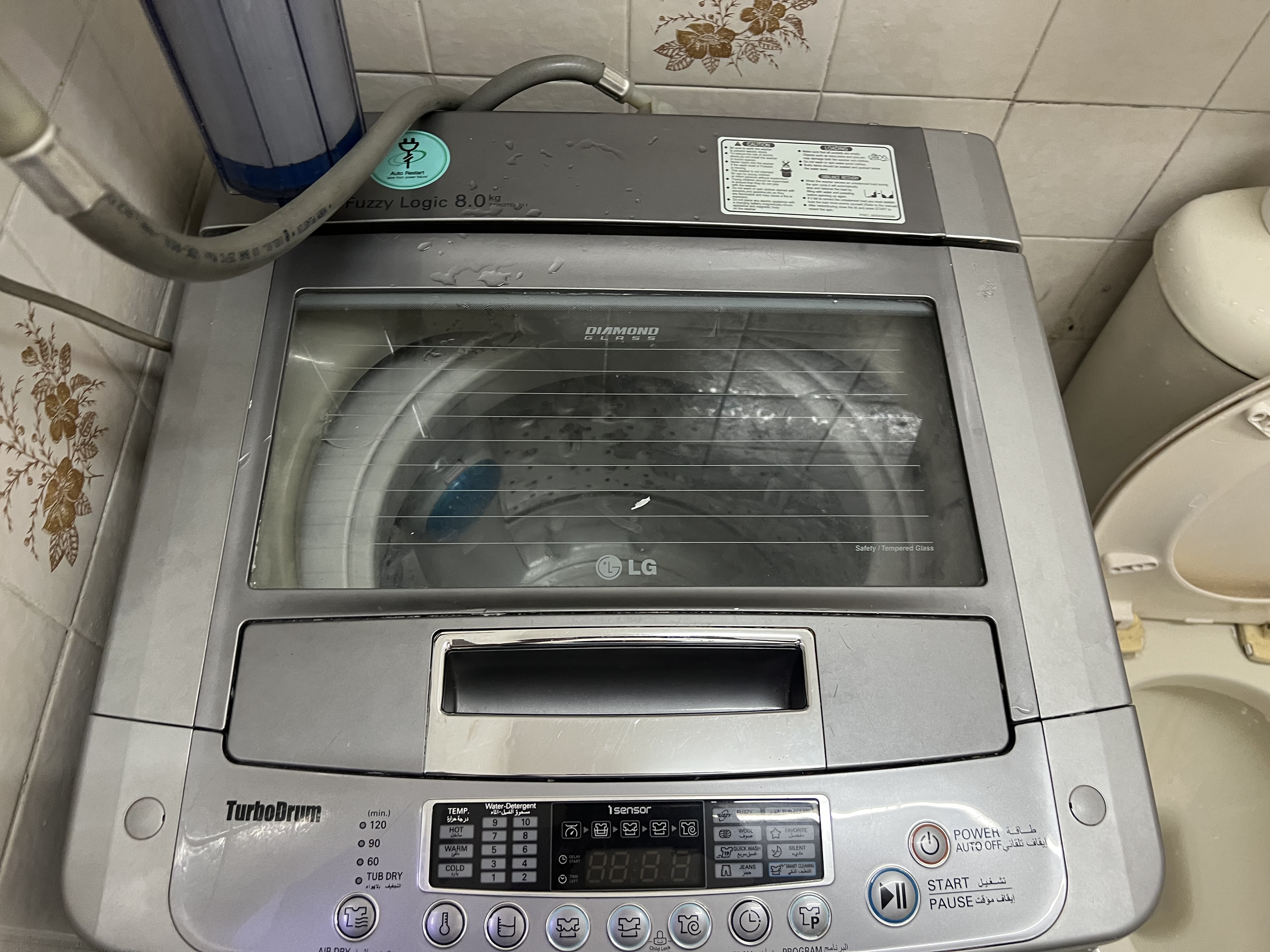 LG top load automatic, 8 k machine  - Image 3