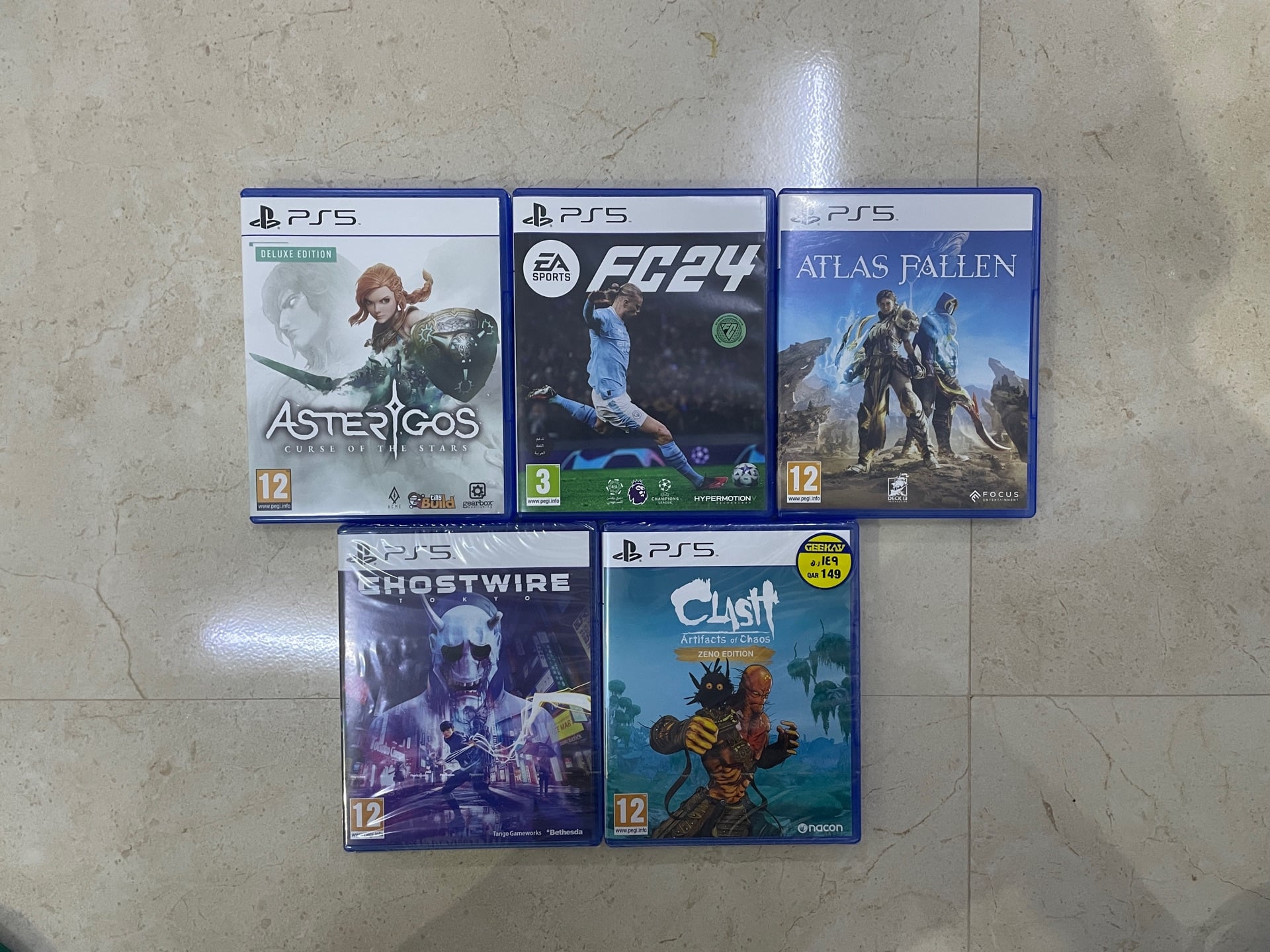 PS5 Games (120 each) - Image 1