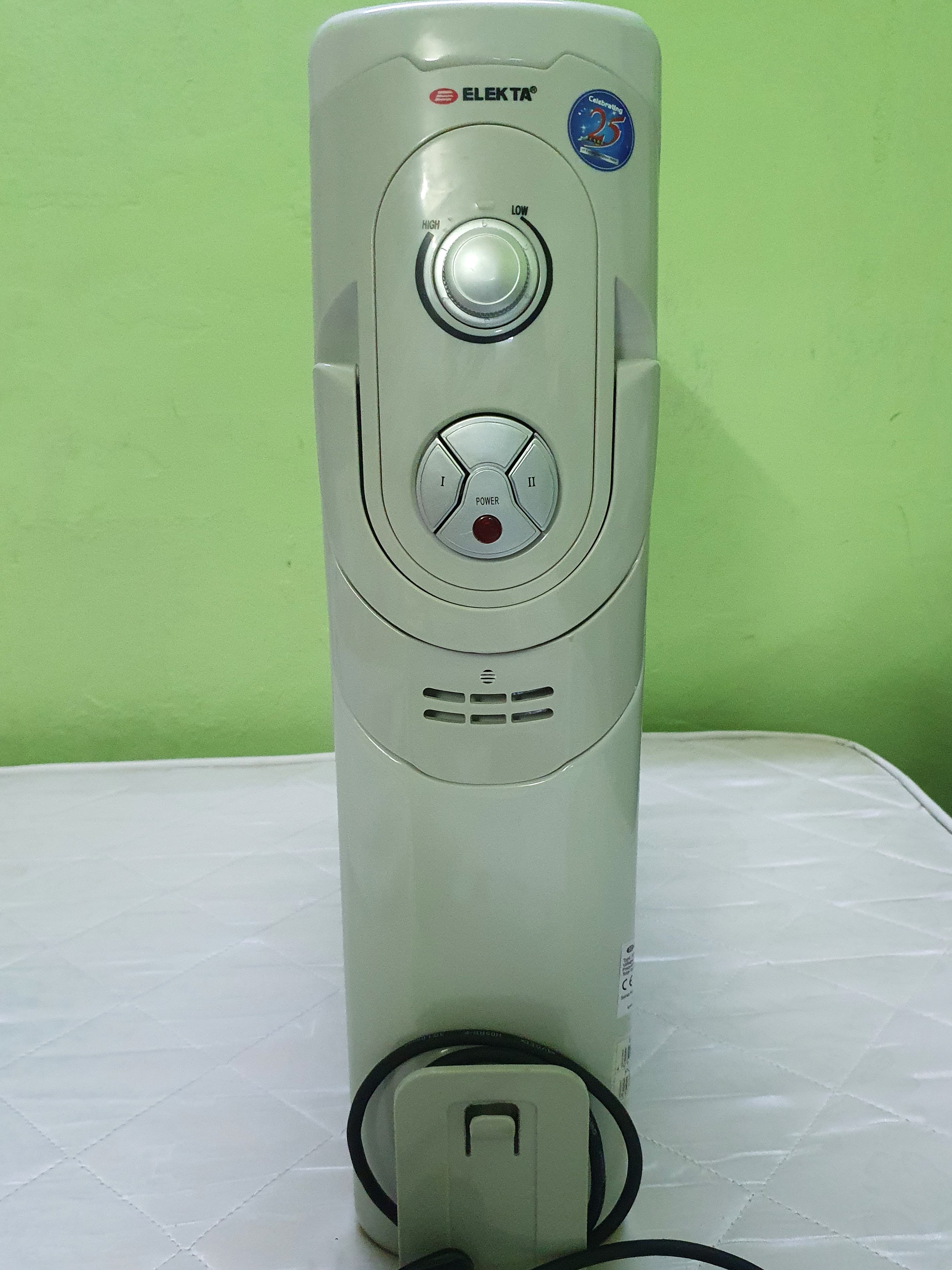 Elekta 13-Fin Oil Heater (2500W) - Brand New, Never Used - Image 2