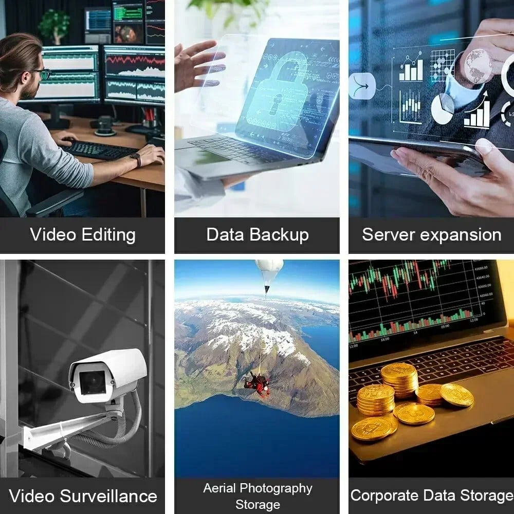 حافظة خارجية Acasis Dual Bay 3.5/2.5 إنش HDD/SSD نوع-C - Image 8