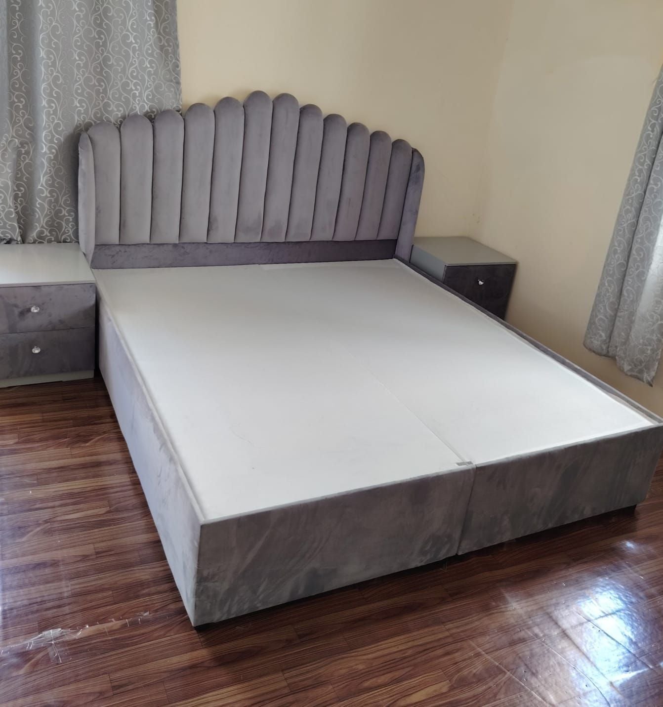 Bed and mattress and Cupboard and bedroom set selling - Image 3