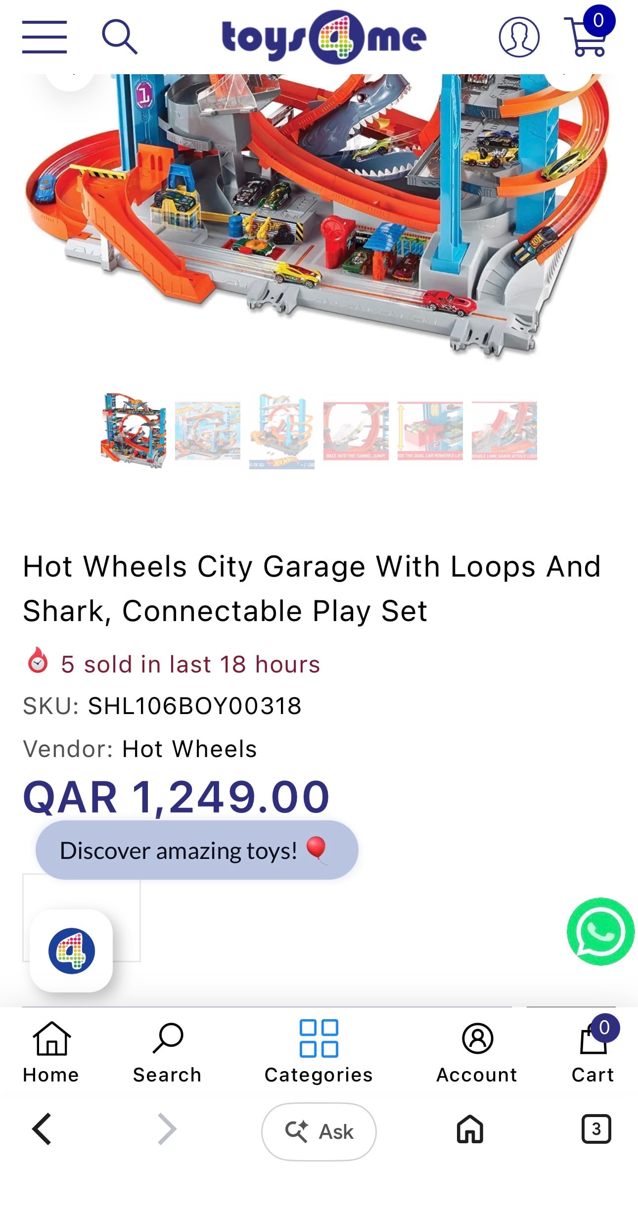Hot wheels ultimate garage parking - Image 8
