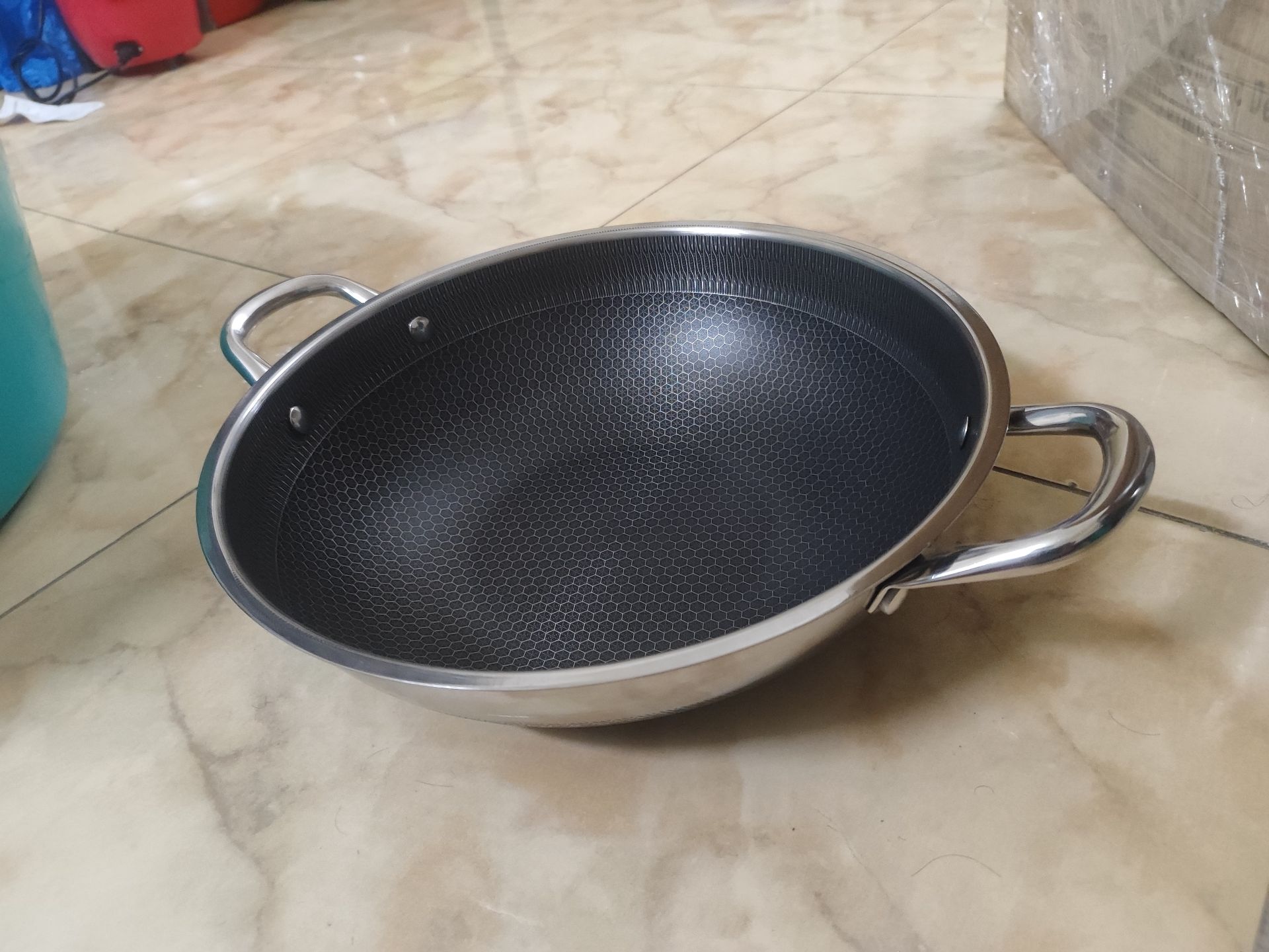 Honey comb kadai on sale 30 cm - Image 3