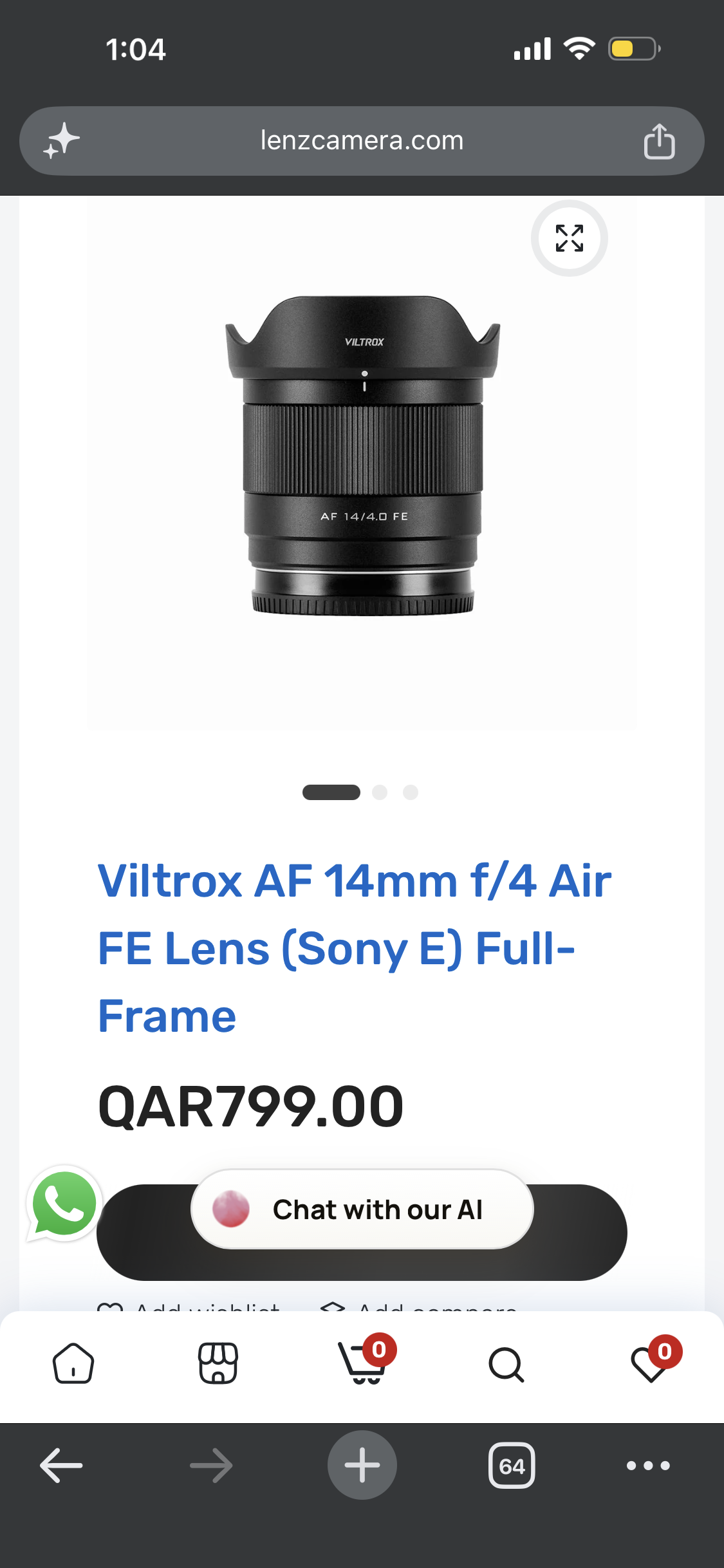 كاميرا Sony A7iii مع كامل الملحقات للبيع - Image 7