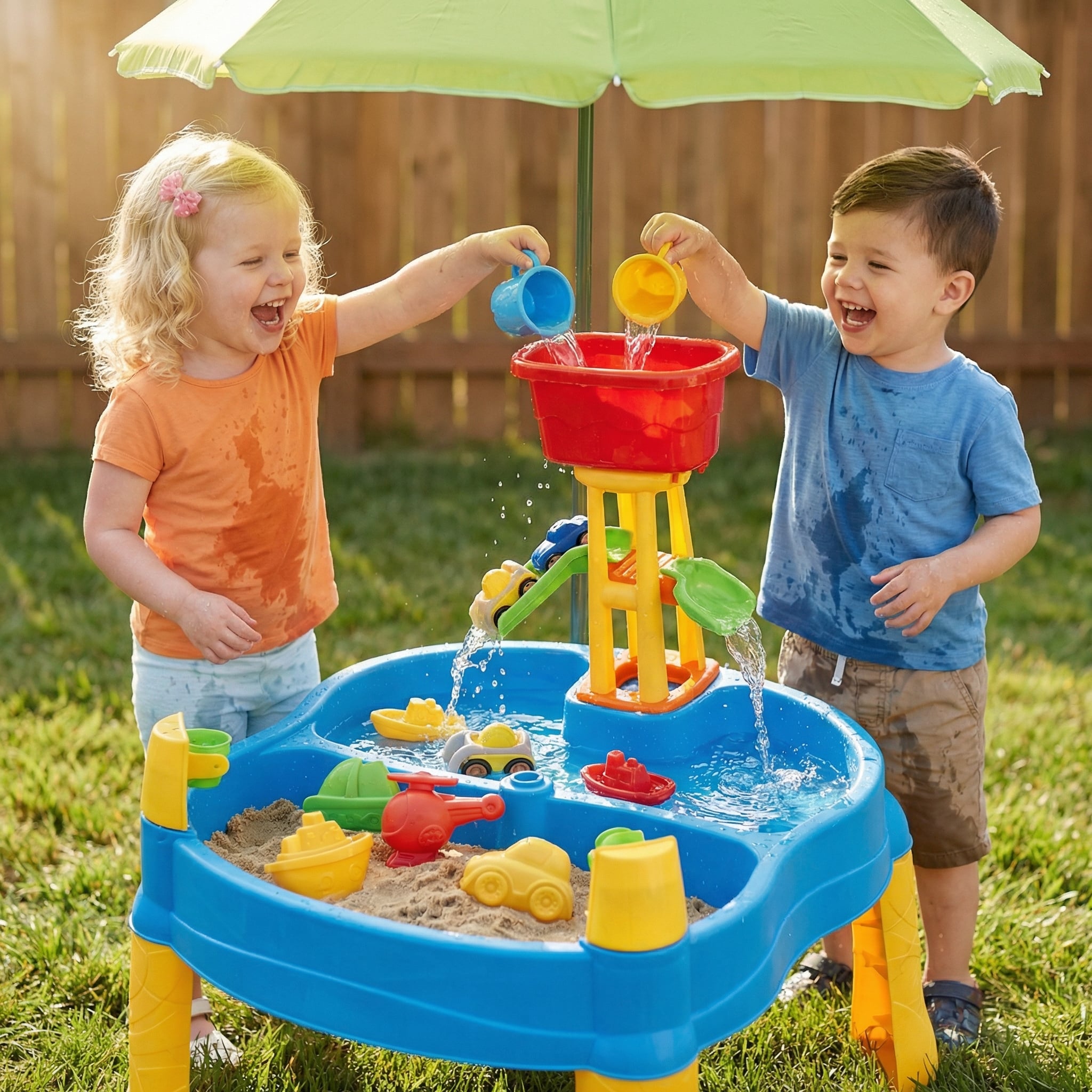 Kids Sand Water Table 21PCS Set - Image 4